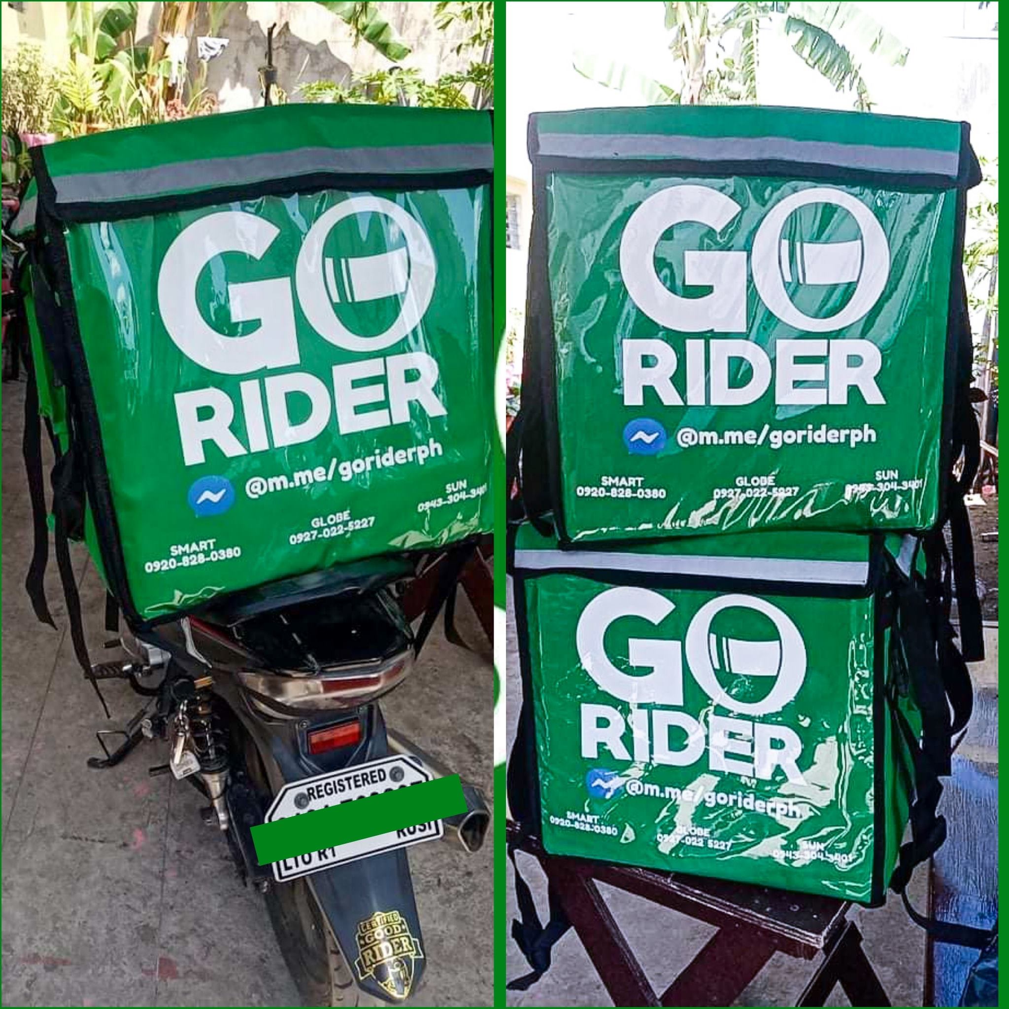 GO Rider - New Thermal Delivery Bags ay dumating na para... | Facebook