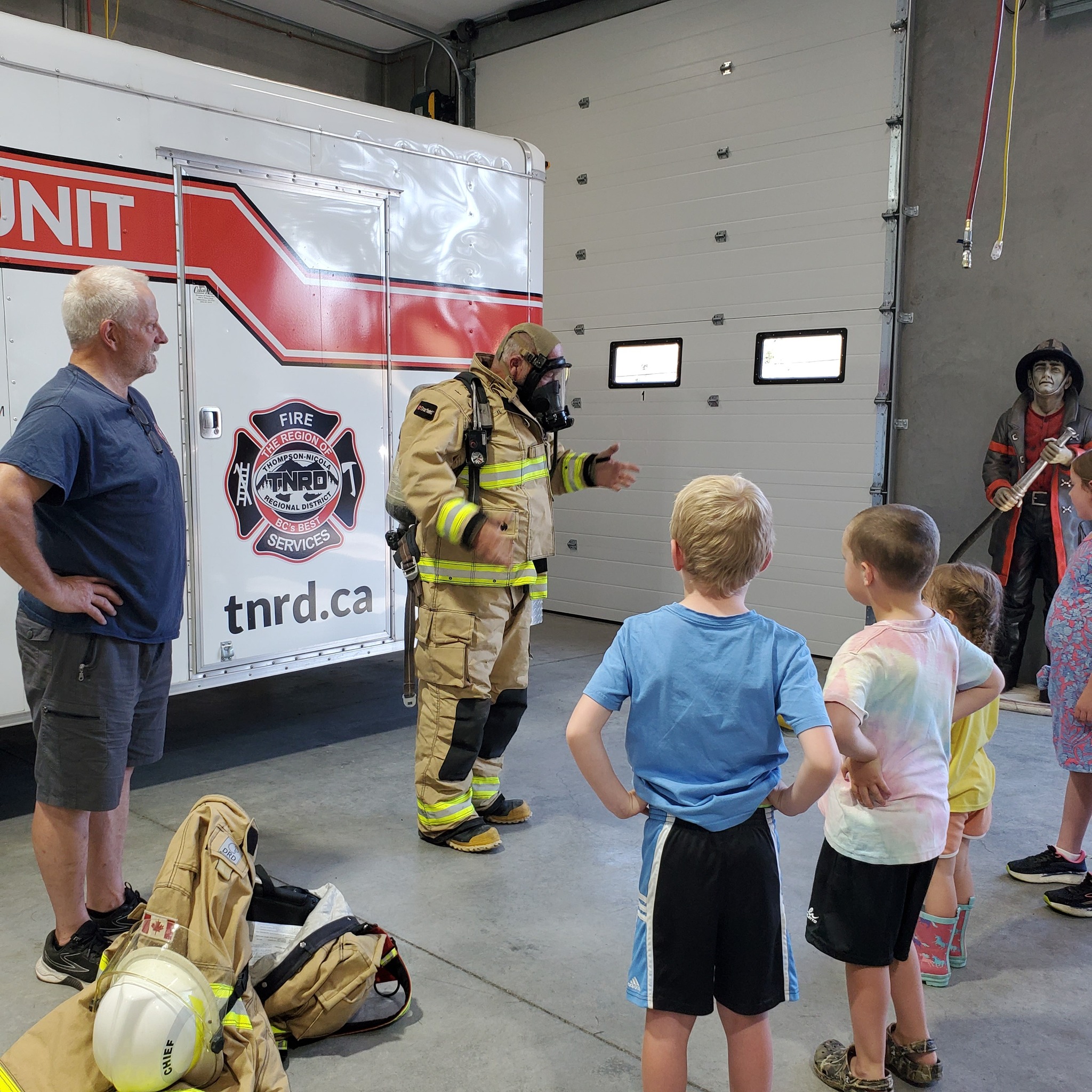 The LLFD had a fun visit with... - Loon Lake Fire Department | Facebook