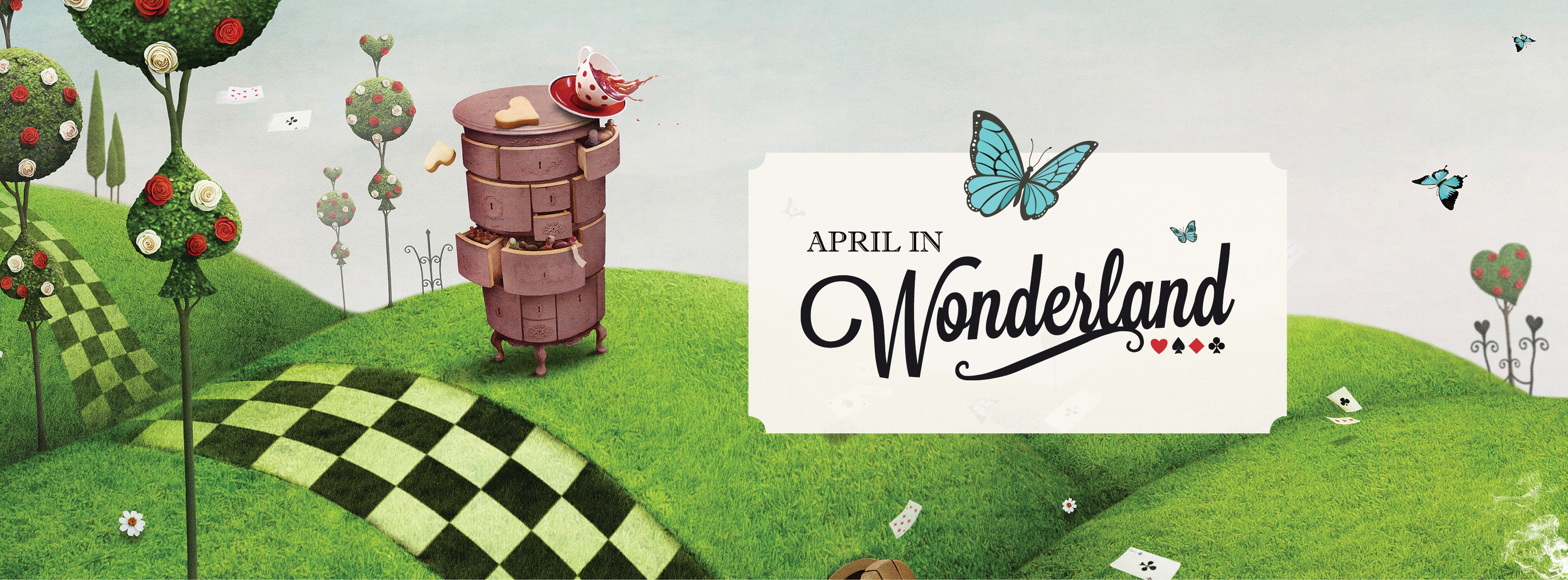 Springvale - 🐰 April in Wonderland 🐰 Step into a world of adventure ...