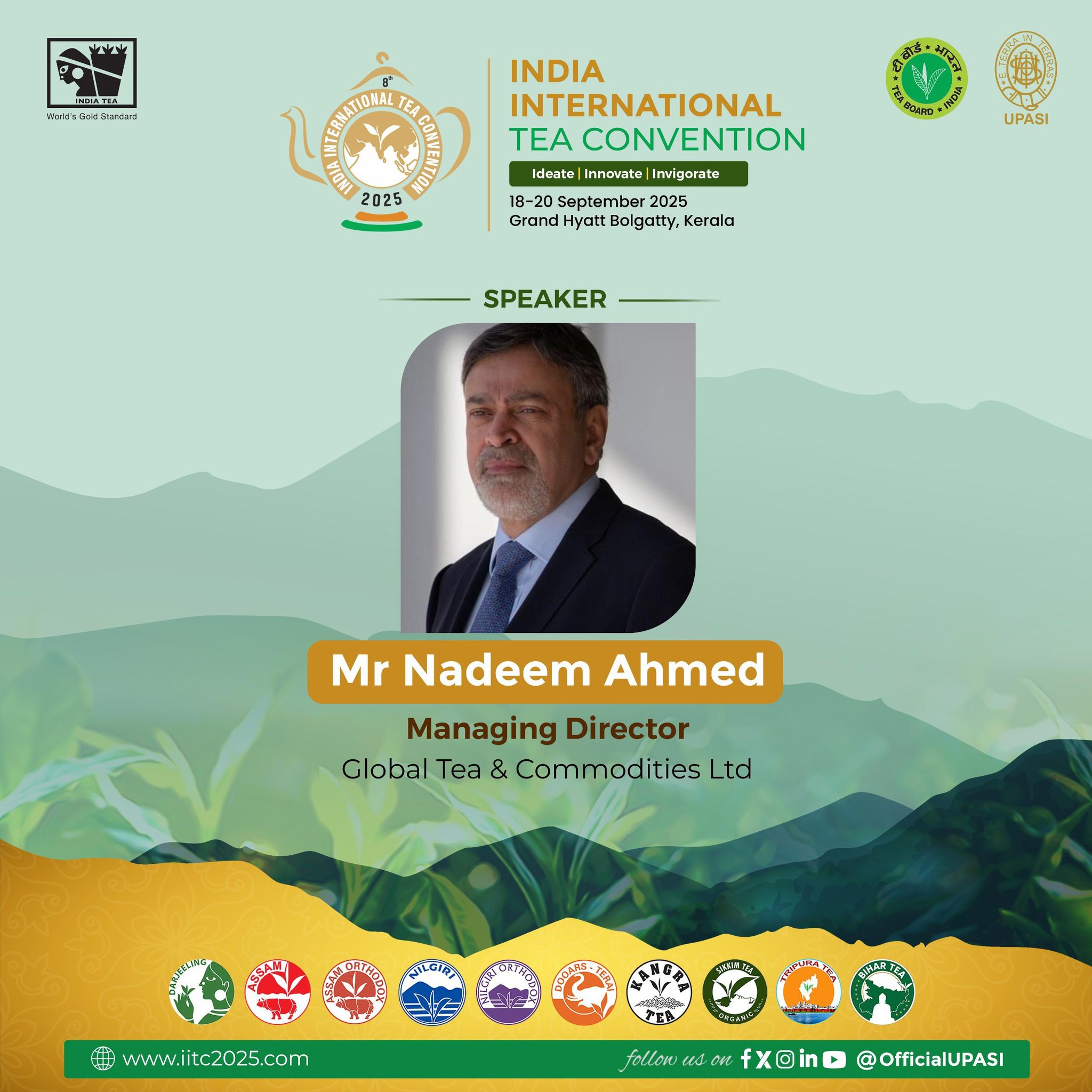 UPASI - We are thrilled to welcome Mr. Nadeem Ahmed (Managing Director ...