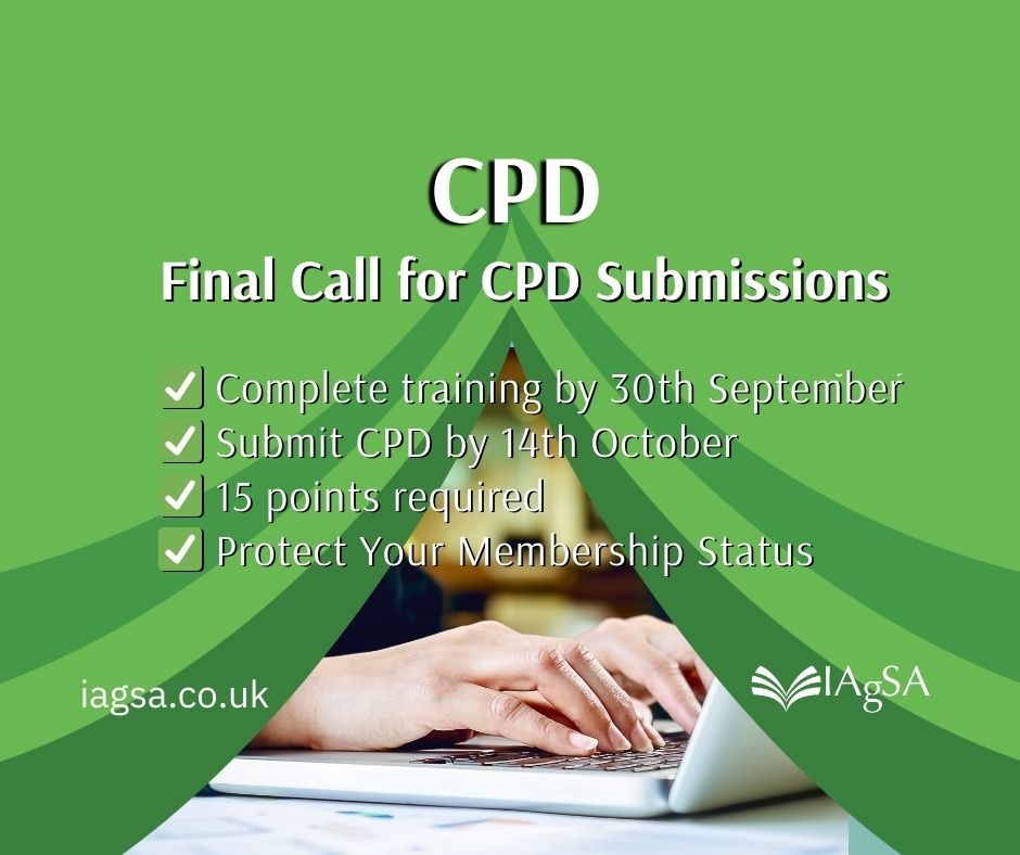 IAgSA - 📢 FINAL CALL: CPD Deadline Incoming! Full IAgSA... | Facebook