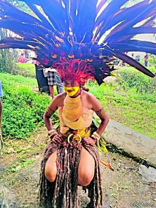 This Young Simbu Girl In Her... - Natural Beauty Of Chimbu