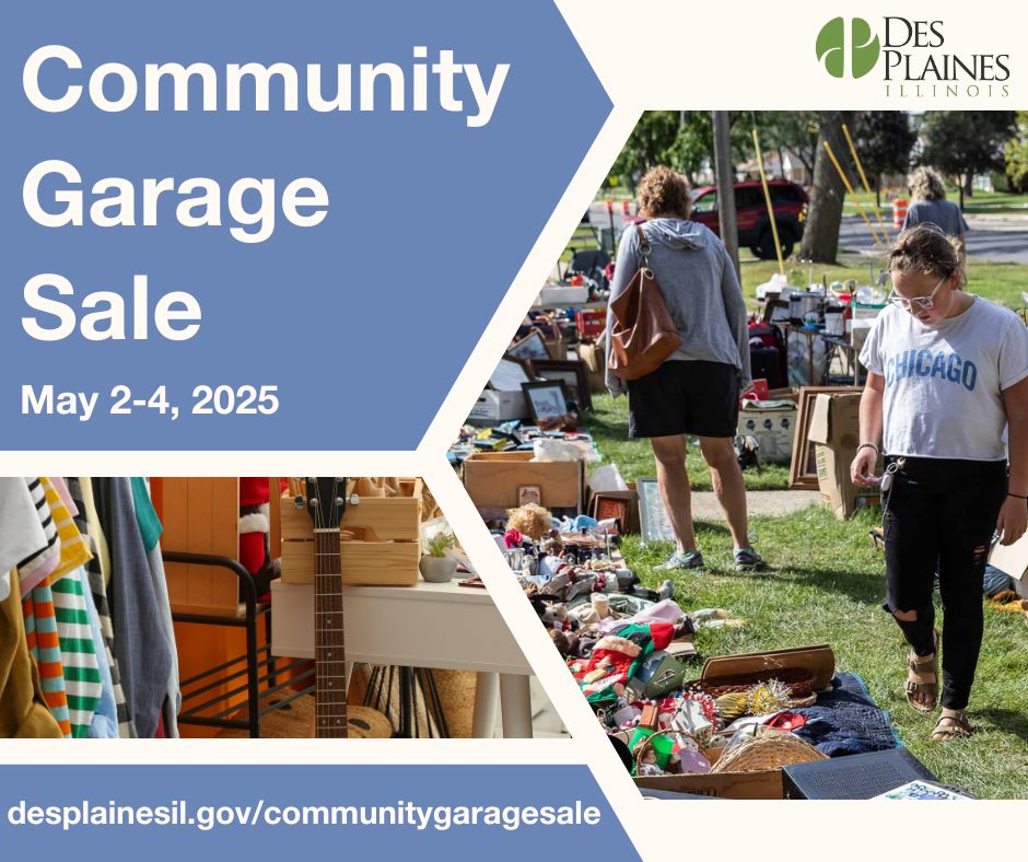 City - The 2025 Community Garage Sale is coming up! Shop with your ...