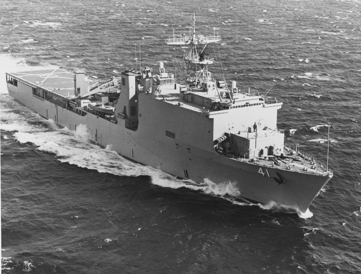 Puget - USS Whidbey Island (LSD 41) was underway during trials in Puget ...