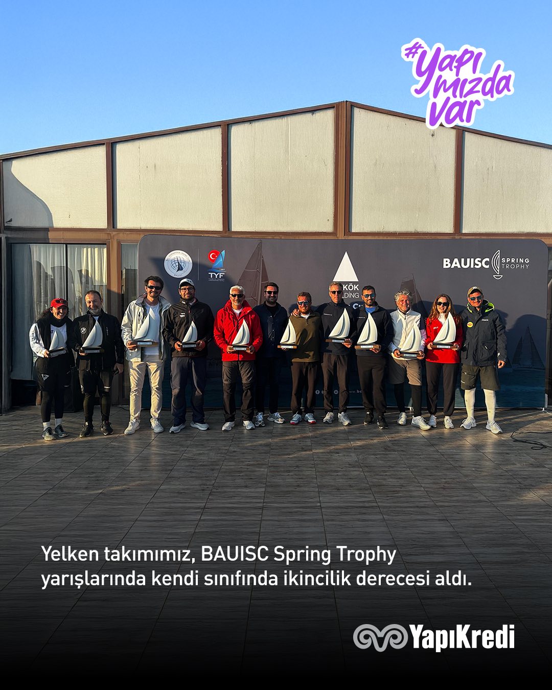 Yapı Kredi Spor Kulübü'nden son haberler! 👀⛵️🚴‍♀️ #YapımızdaVar