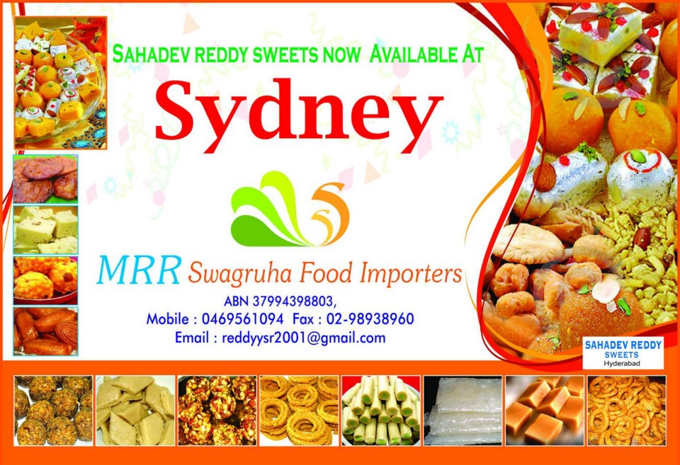 Sahadev Reddy Sweets Sydney