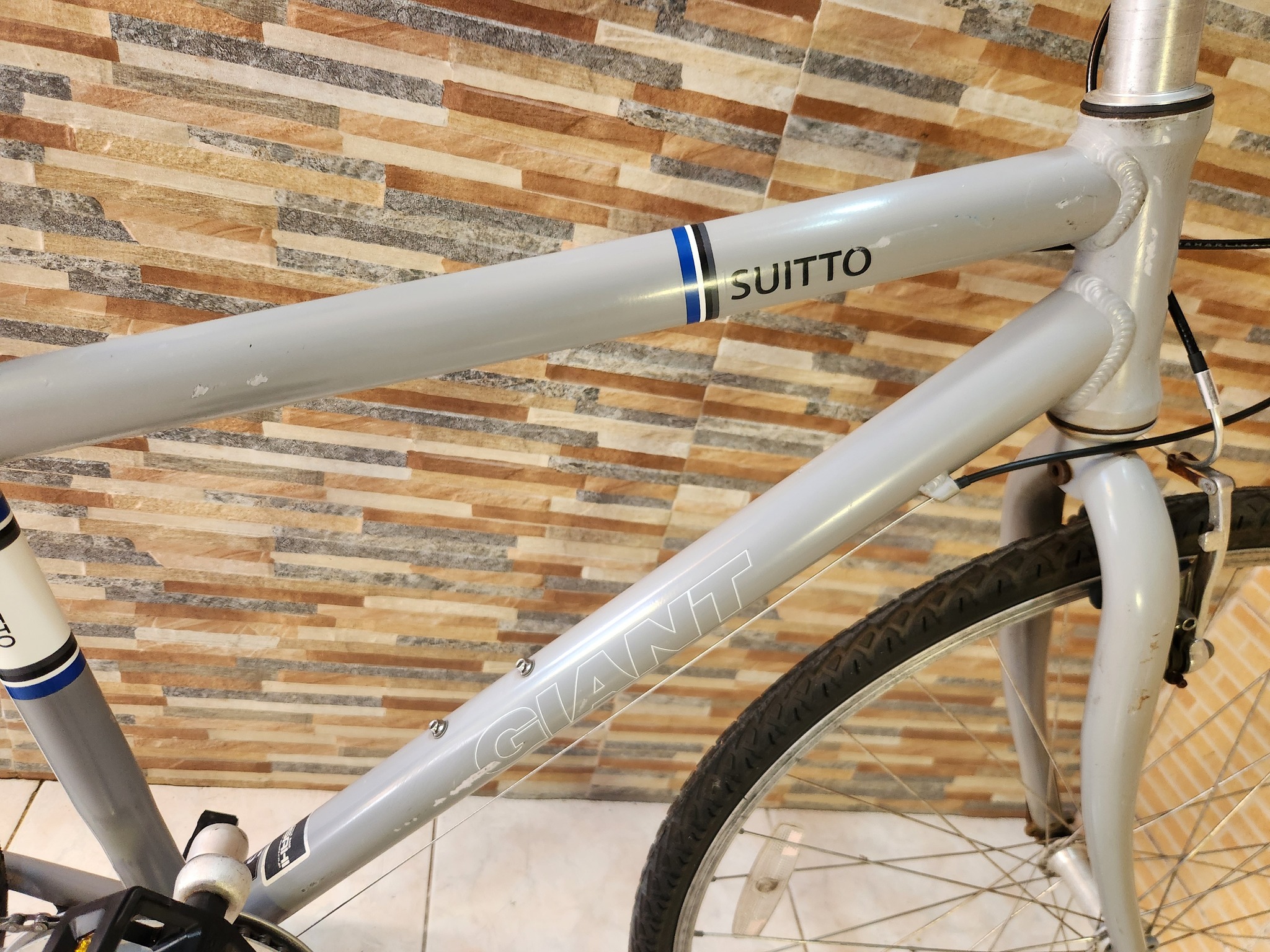 SOLD❗ Giant Suitto Hybrid 700c Alloy Frame Steel Fork Toptube 