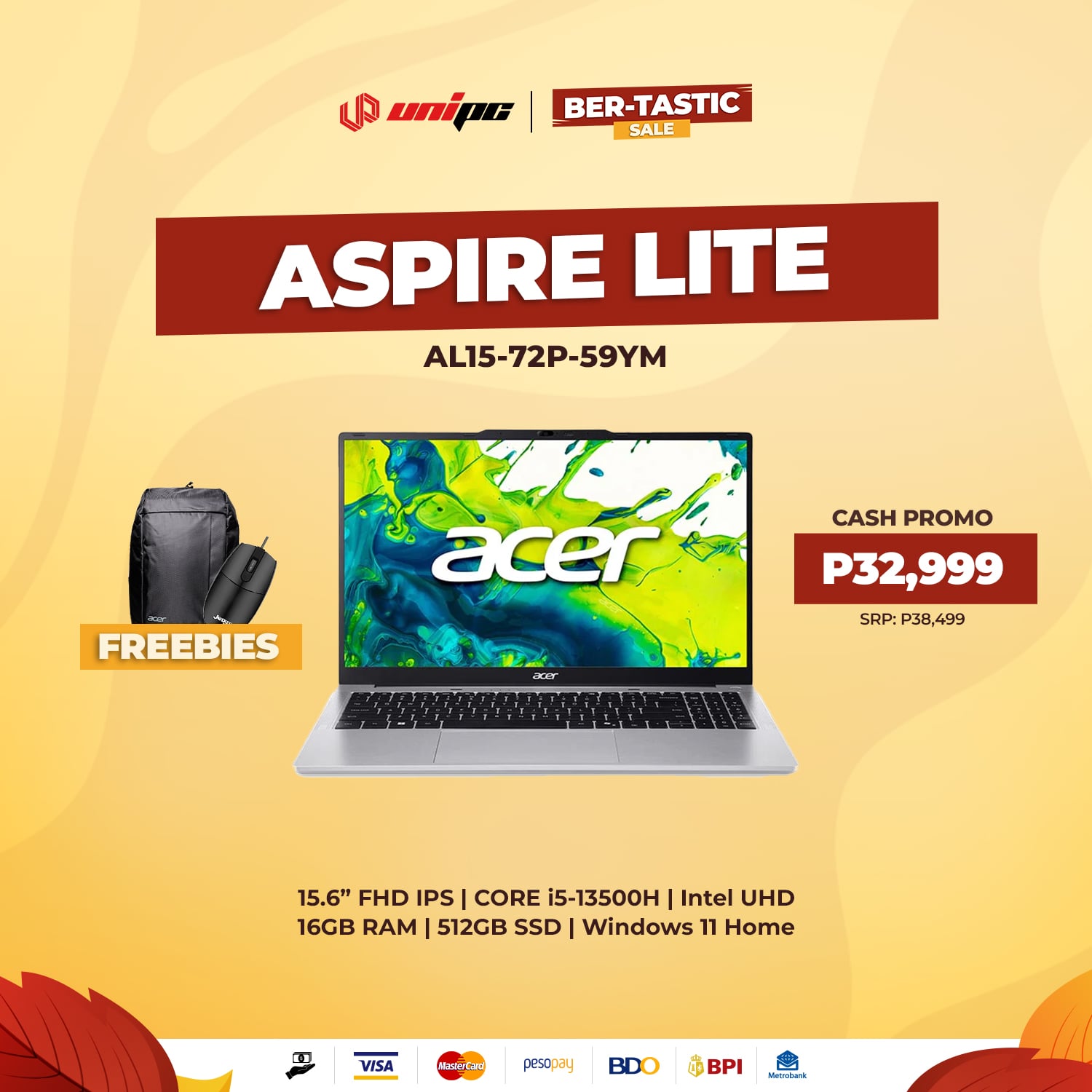 UniPC - Budget friendly laptop para sa heavy tasks? Aspire Lite 59YM ...