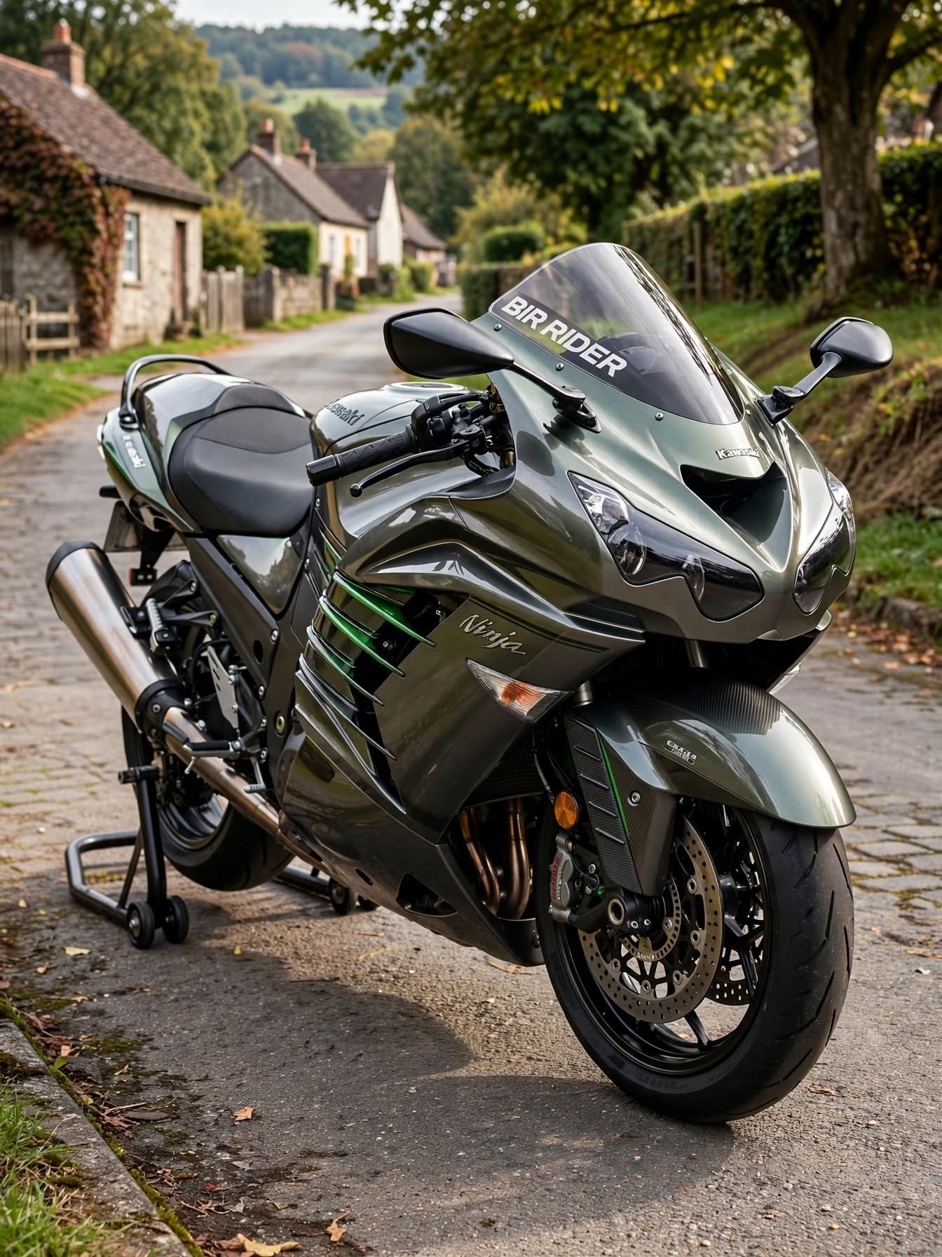 Kawasaki ZX14R is it your dream superbke 🤔❤️🖤
