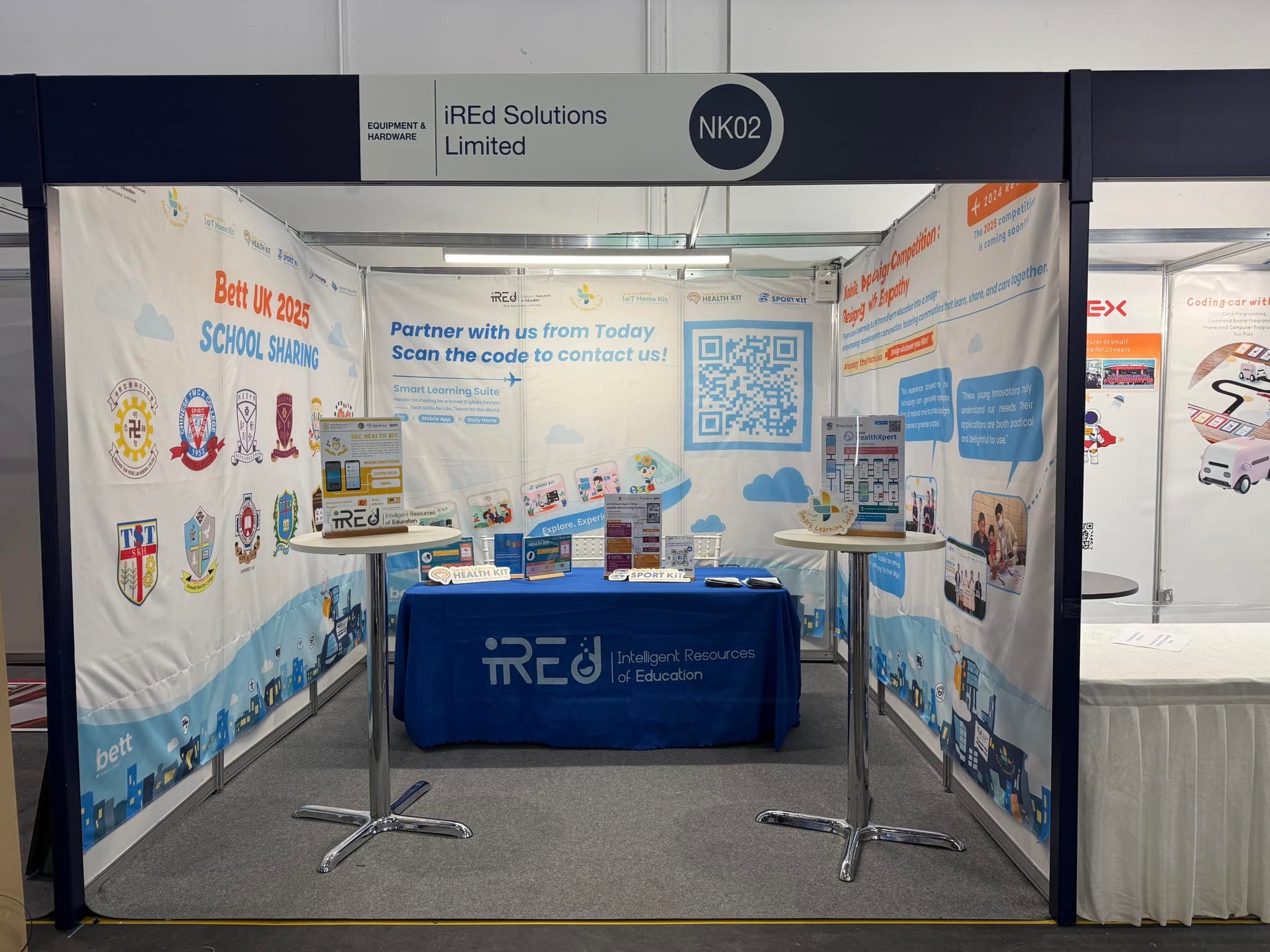 IREd - 🥳 iREd Stand - NK02 at Bett UK 2025 再一次參展Bett UK... | Facebook