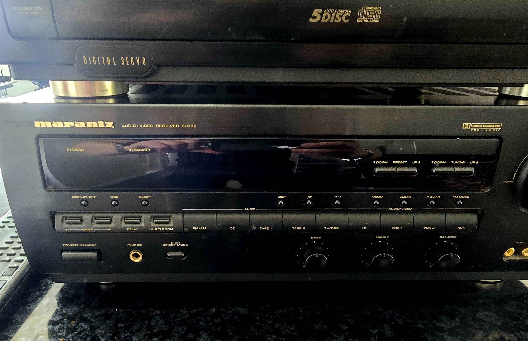 Marantz SR770 AV Receiver & CD Player CC-38 - Home Theater Systems ...