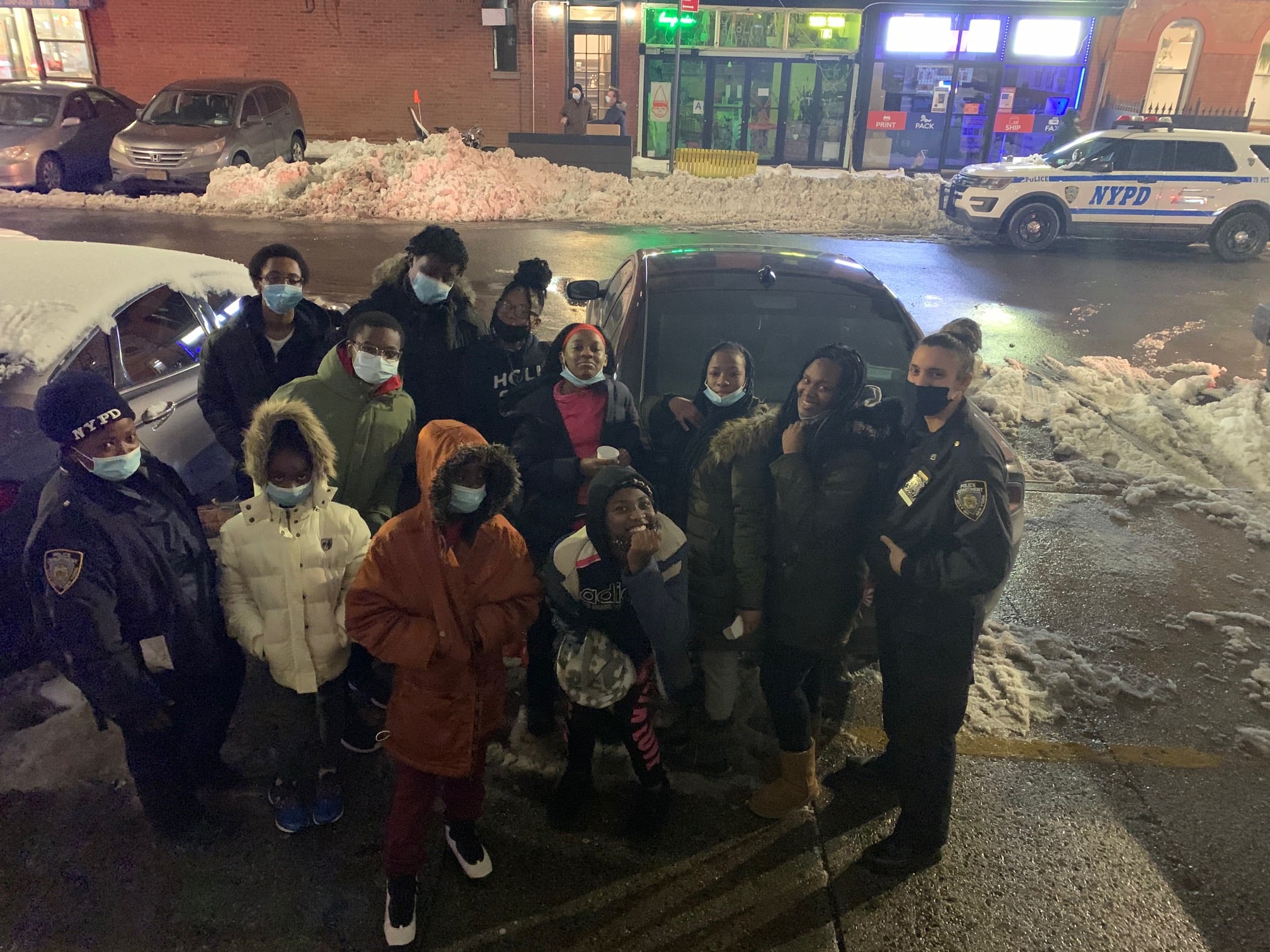 It was movie night 🎥 at the NYPD 78th... - NYPD 67th Precinct | Facebook