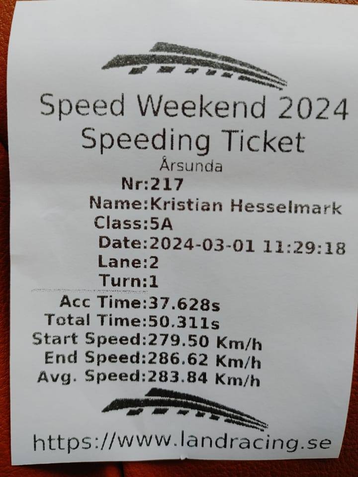 In Sweden they have for the last 16 yrs run an event similar to