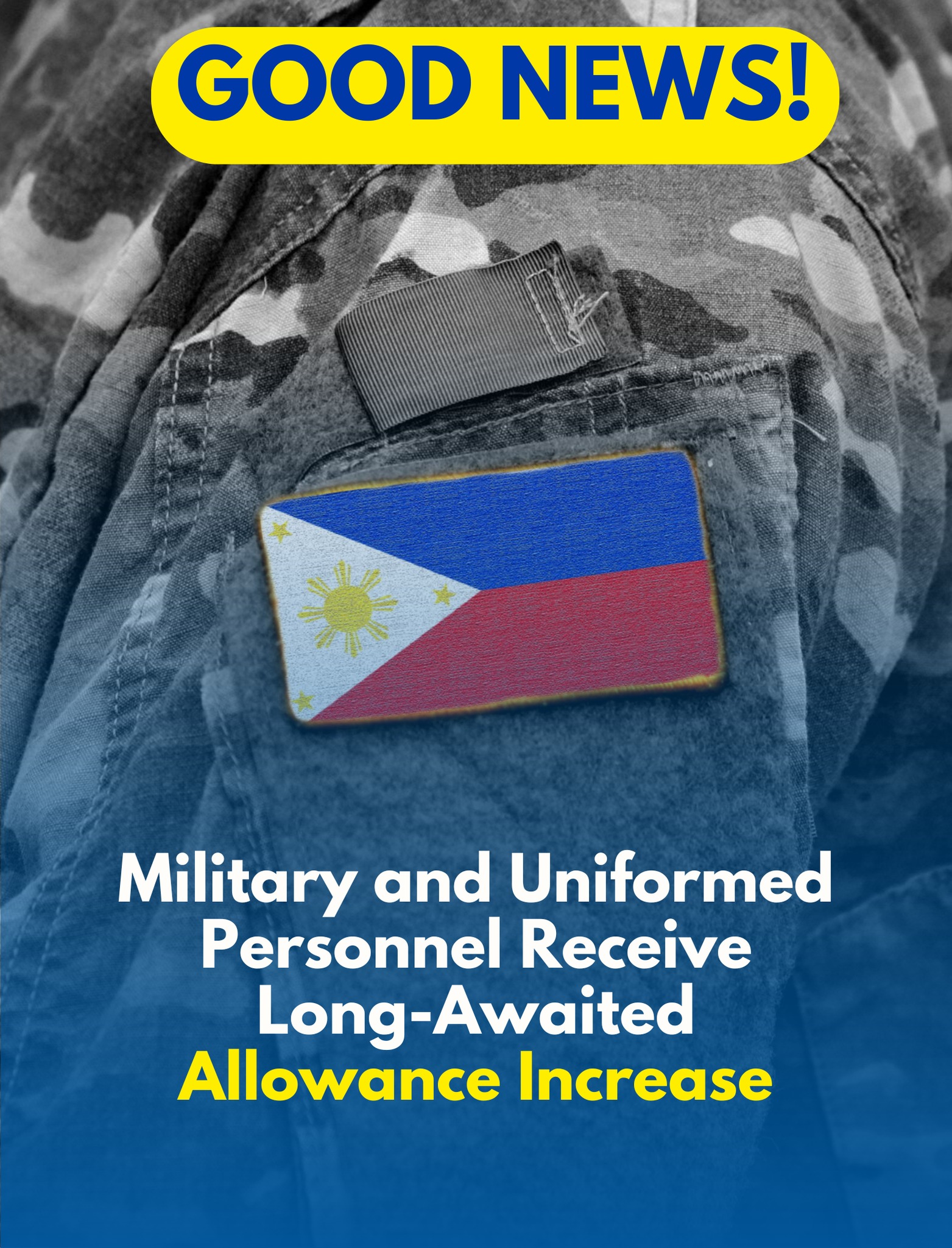 DepEd - Good News: Military and Uniformed Personnel Receive Long ...