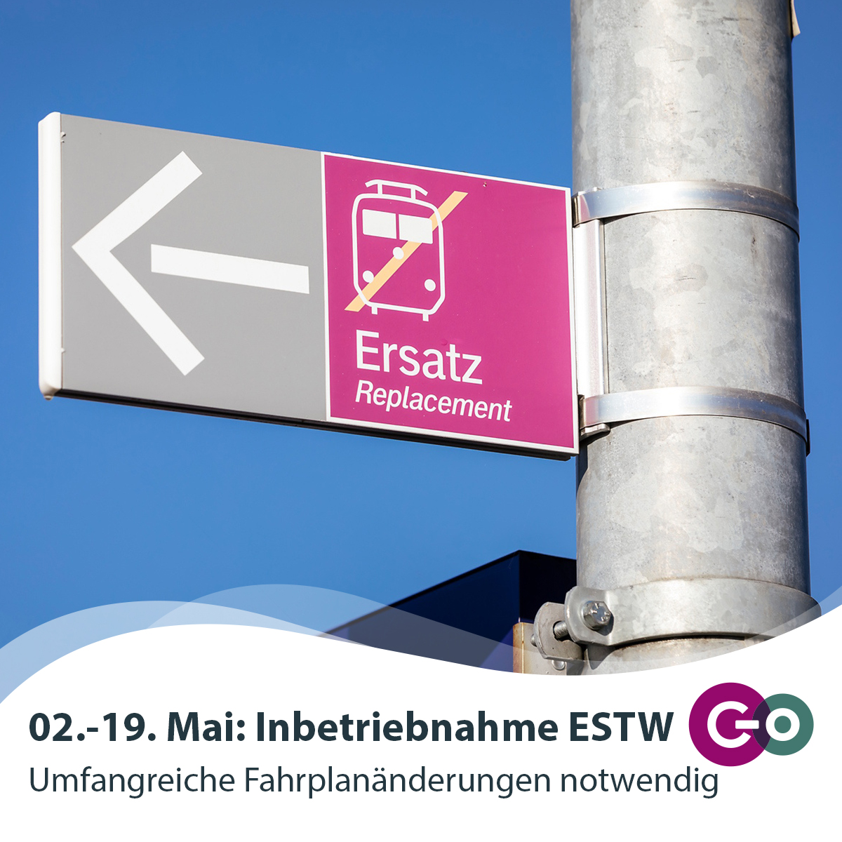 VRS - Die heiße Phase beginnt: Die Deutsche Bahn (DB) nimmt am 19. Mai ...