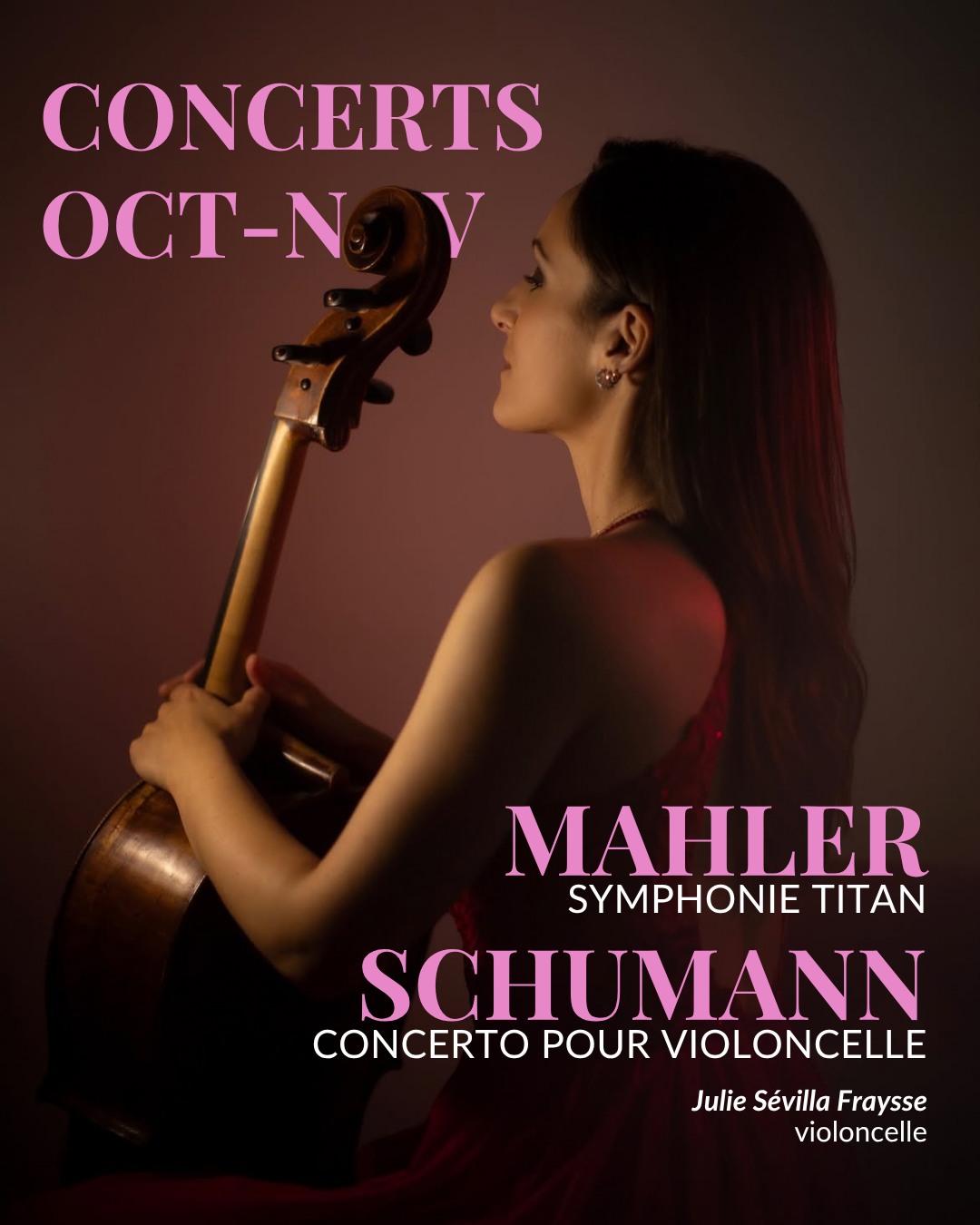Schumann Cello Concerto / Mahler TITAN – Grenoble