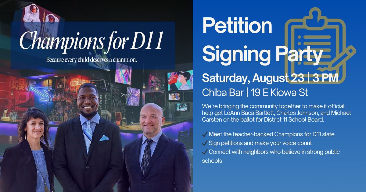 Petition Signing Party