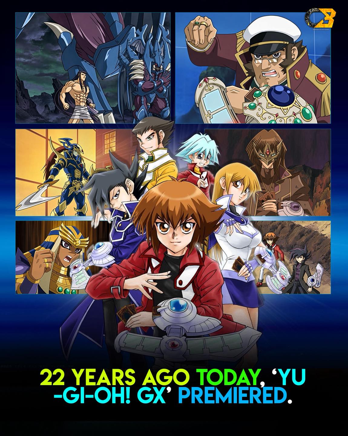 Yu-Gi-Oh! GX premiered in Japan in 2004