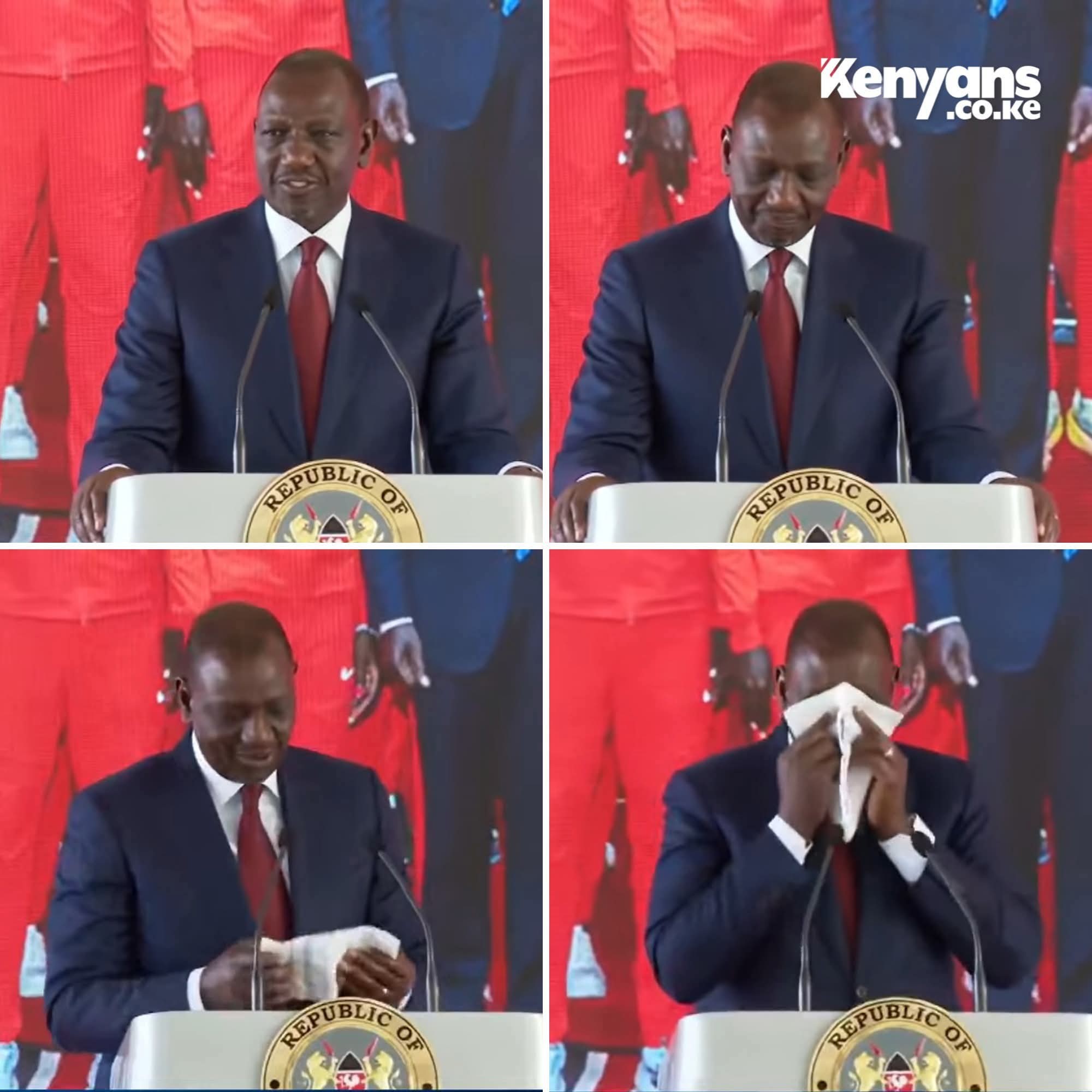 BREAKING: Ruto spotted crying at... - Somewhere In Nairobi | Facebook