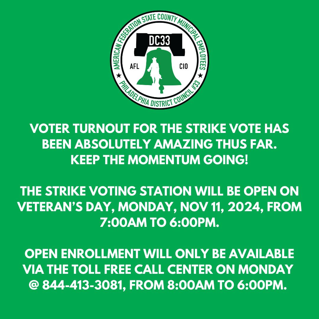 AFSCME DISTRICT COUNCIL 33 | Philadelphia PA
