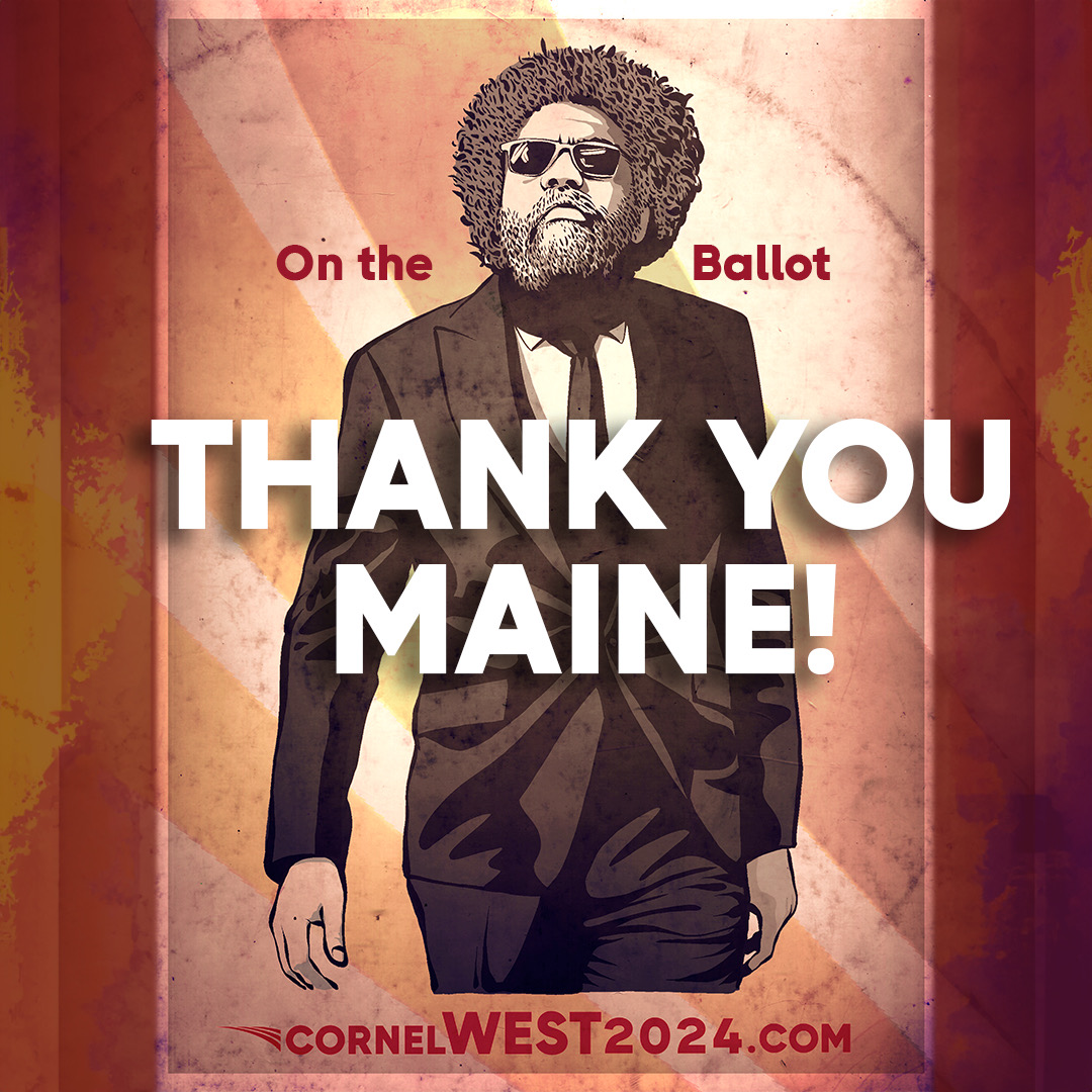 Dr. - We are on the ballot in Maine! Thank you to everyone who helped ...