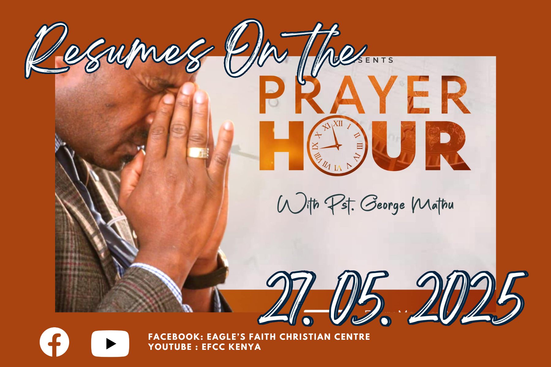 Eagle's - 🙏 Update on Prayer Hour with Pastor George Mathu ...