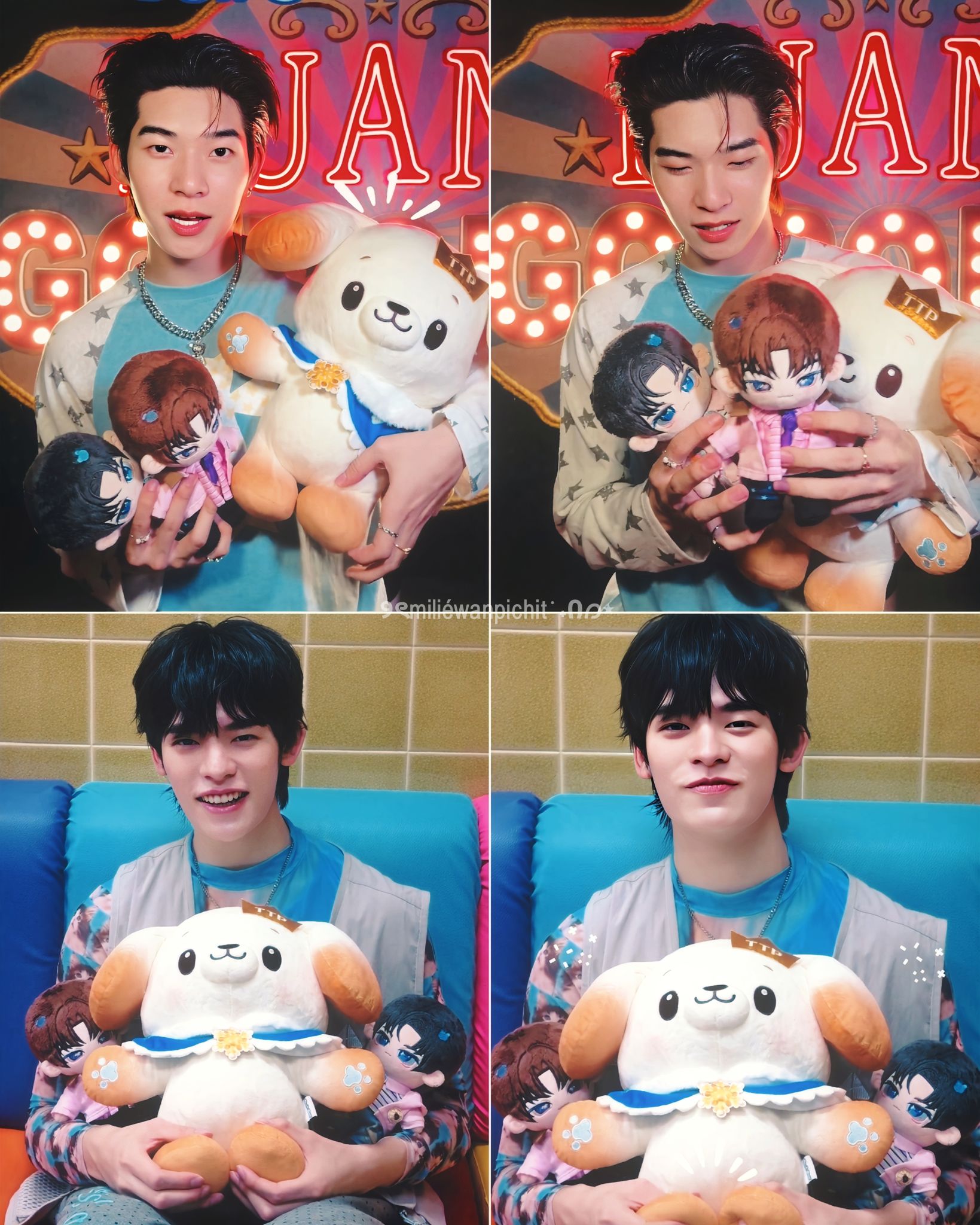 Omggg we got TeeteePor and BokBear doll 🐻‍❄️🐶🤍 It's so