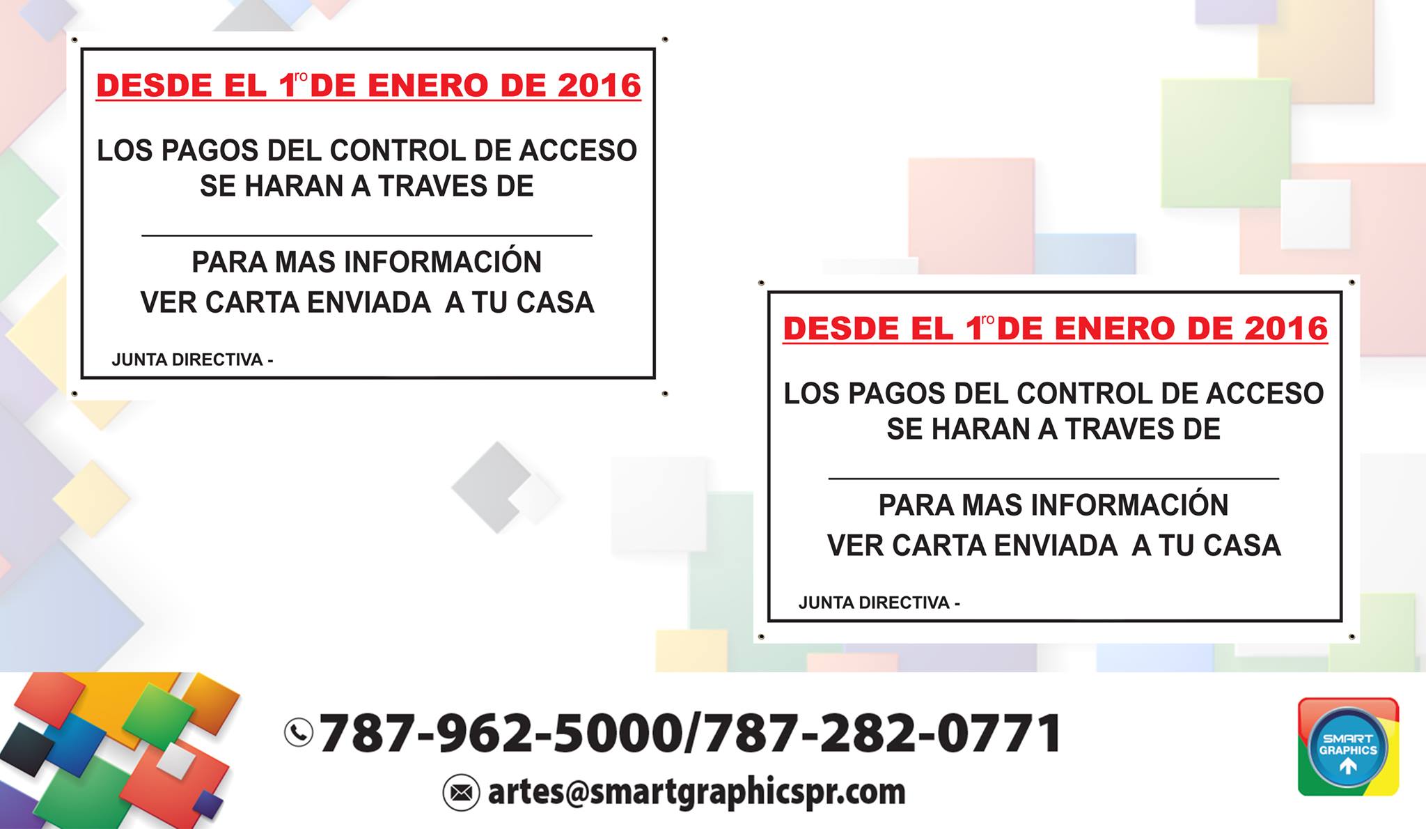 Smart - En SMART GRAPHICS te diseñamos e imprimimos el letrero que ...