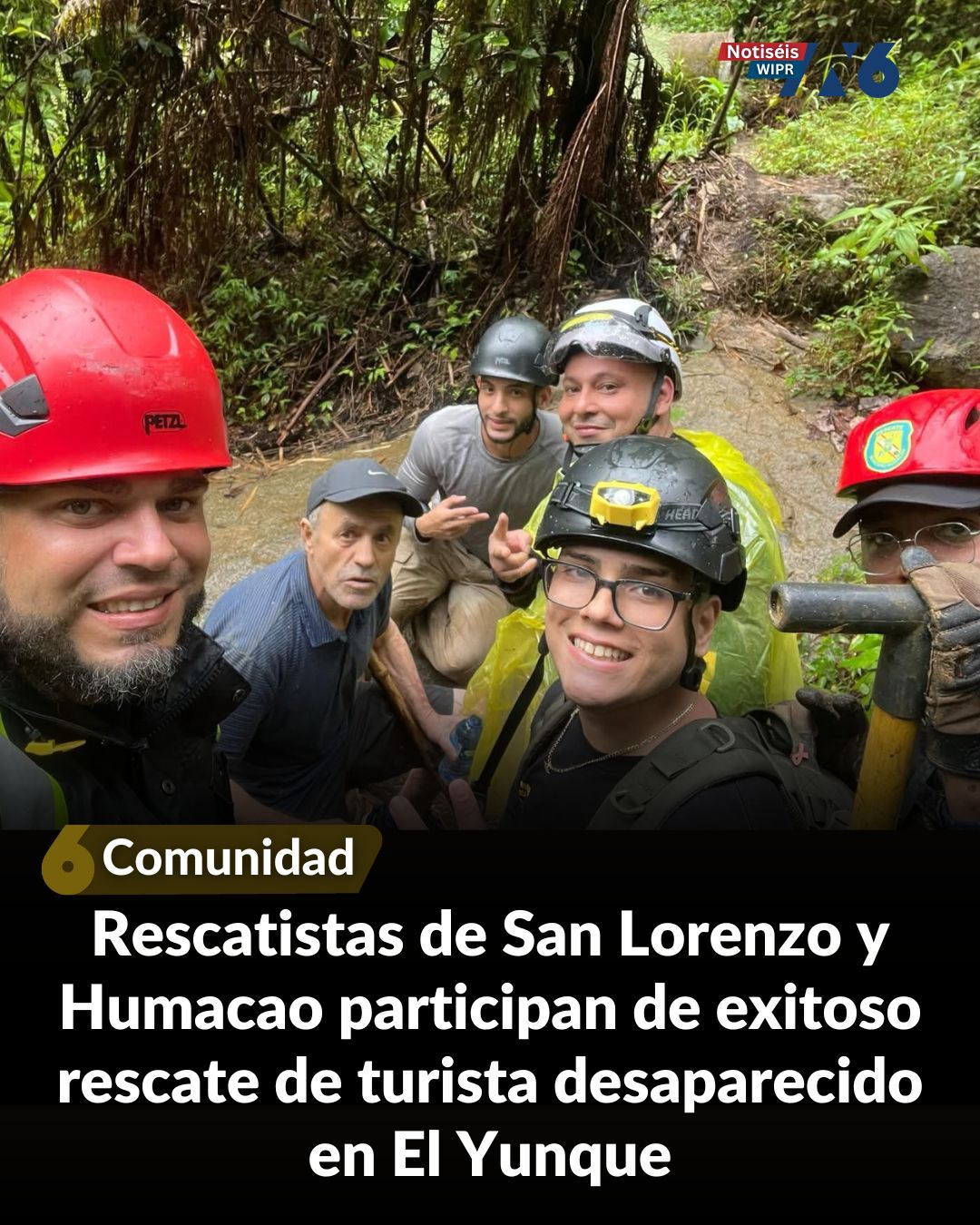 Notiséis WIPR - Rescatistas de San Lorenzo y Humacao...