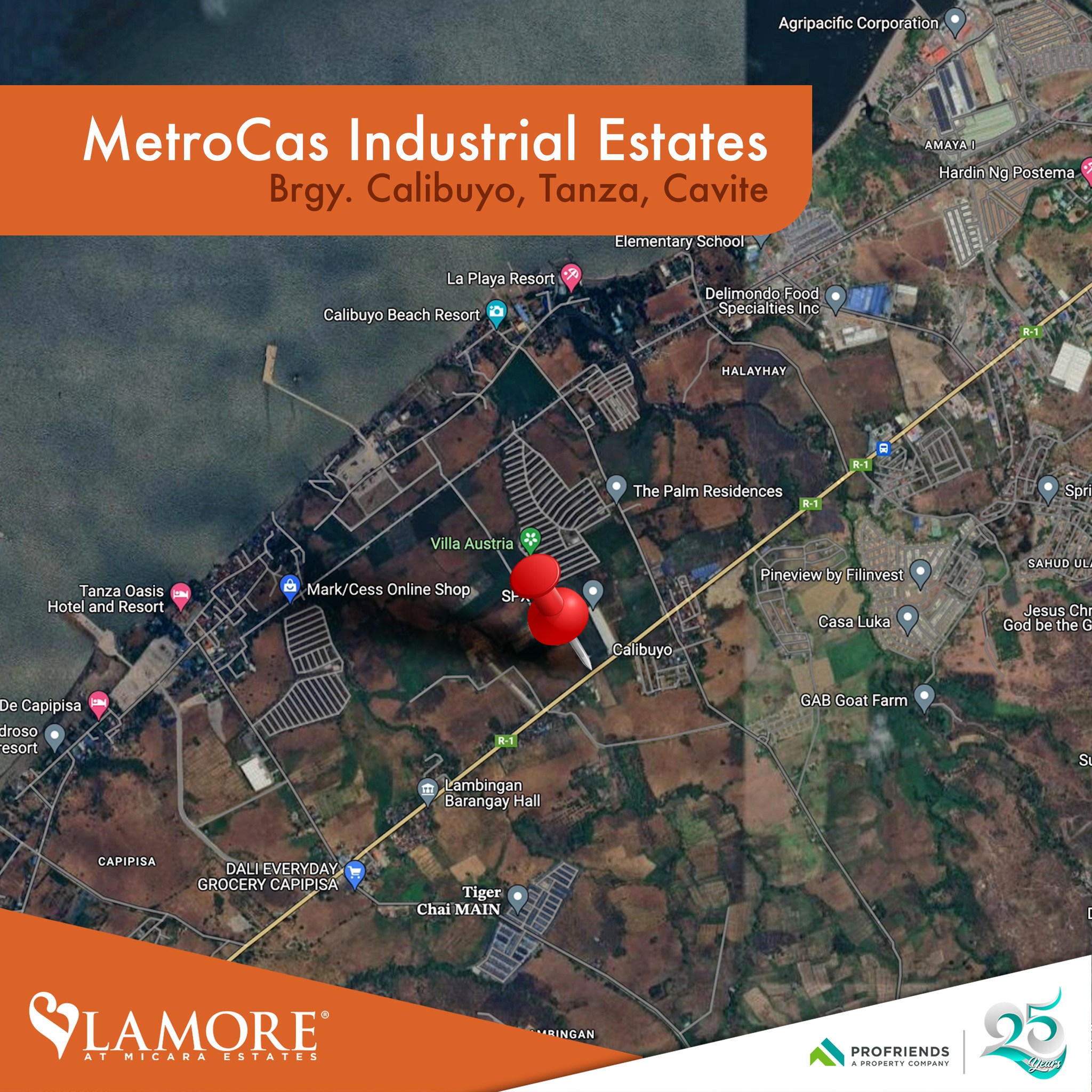 Lamore - MetroCas Industrial Estates is located at Brgy. Calibuyo ...