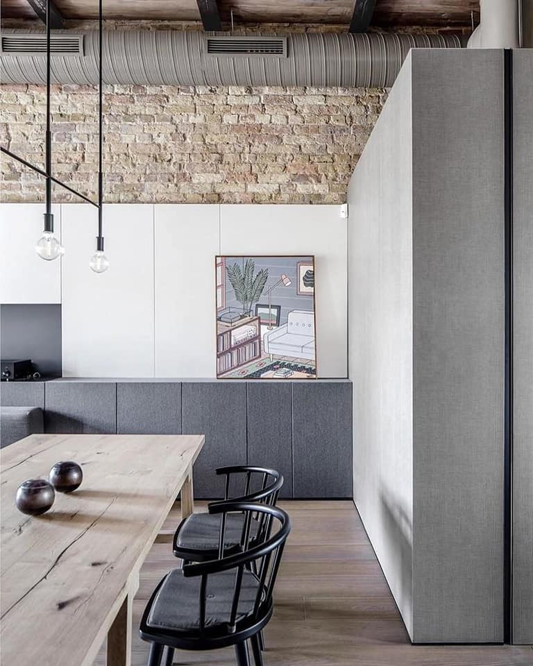 The Pushka apartment By 2b.group - Architectural Cornice