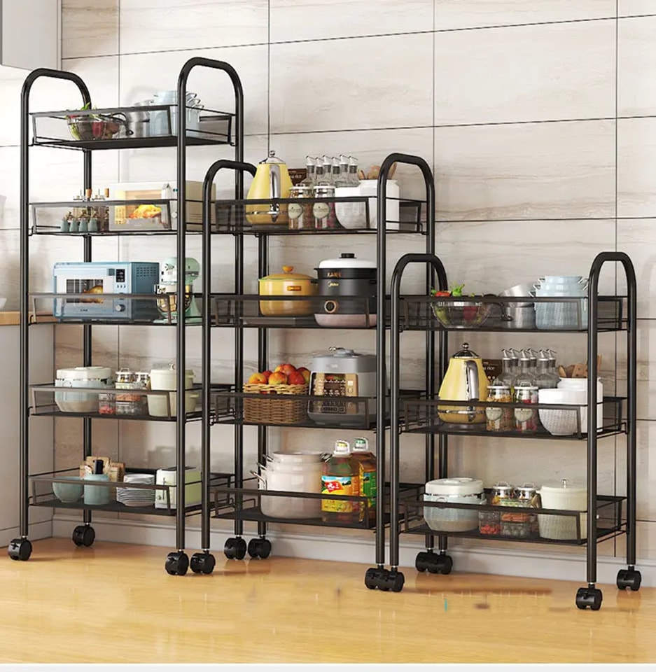 Global - High Quality Multi-layer Movable Kitchen Rack Price: 4 Layer ...