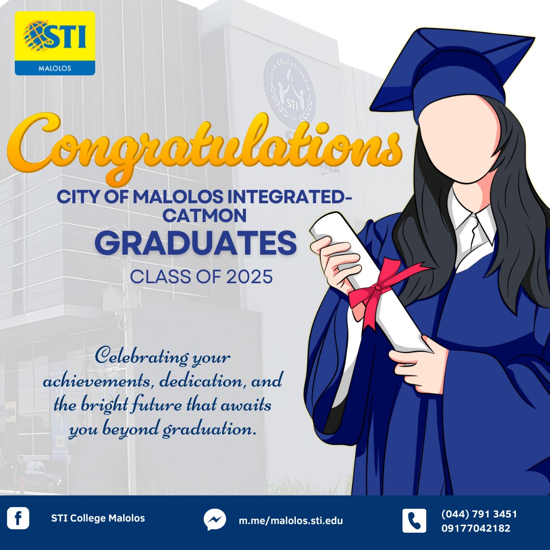 🎓 Congratulations to the amazing... - STI College Malolos | Facebook