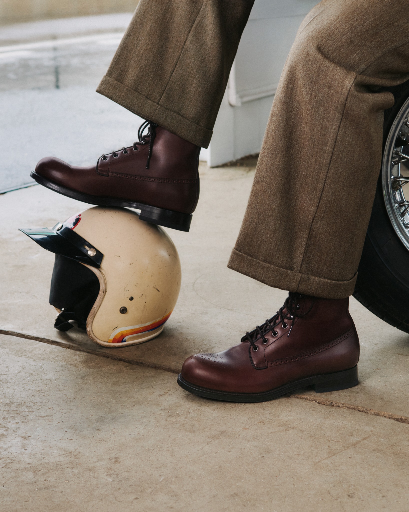 The Autumn-Winter 2026 Campaign takes Church's trackside. Church's