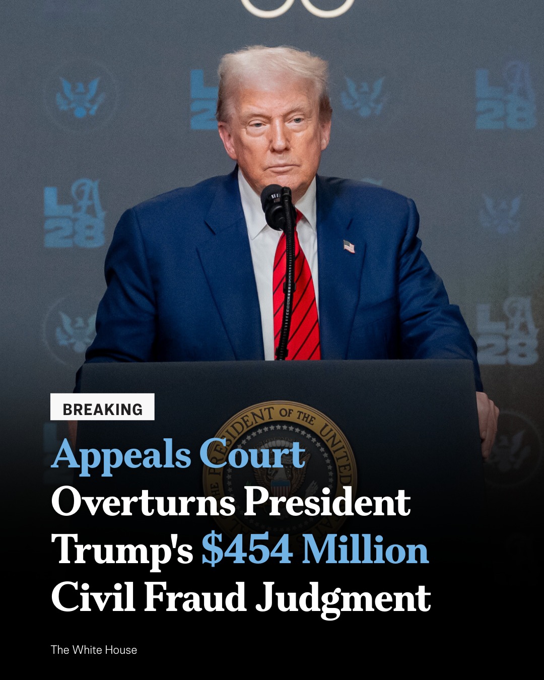 Trending - An appeals court has overturned President Trump’s $454 ...