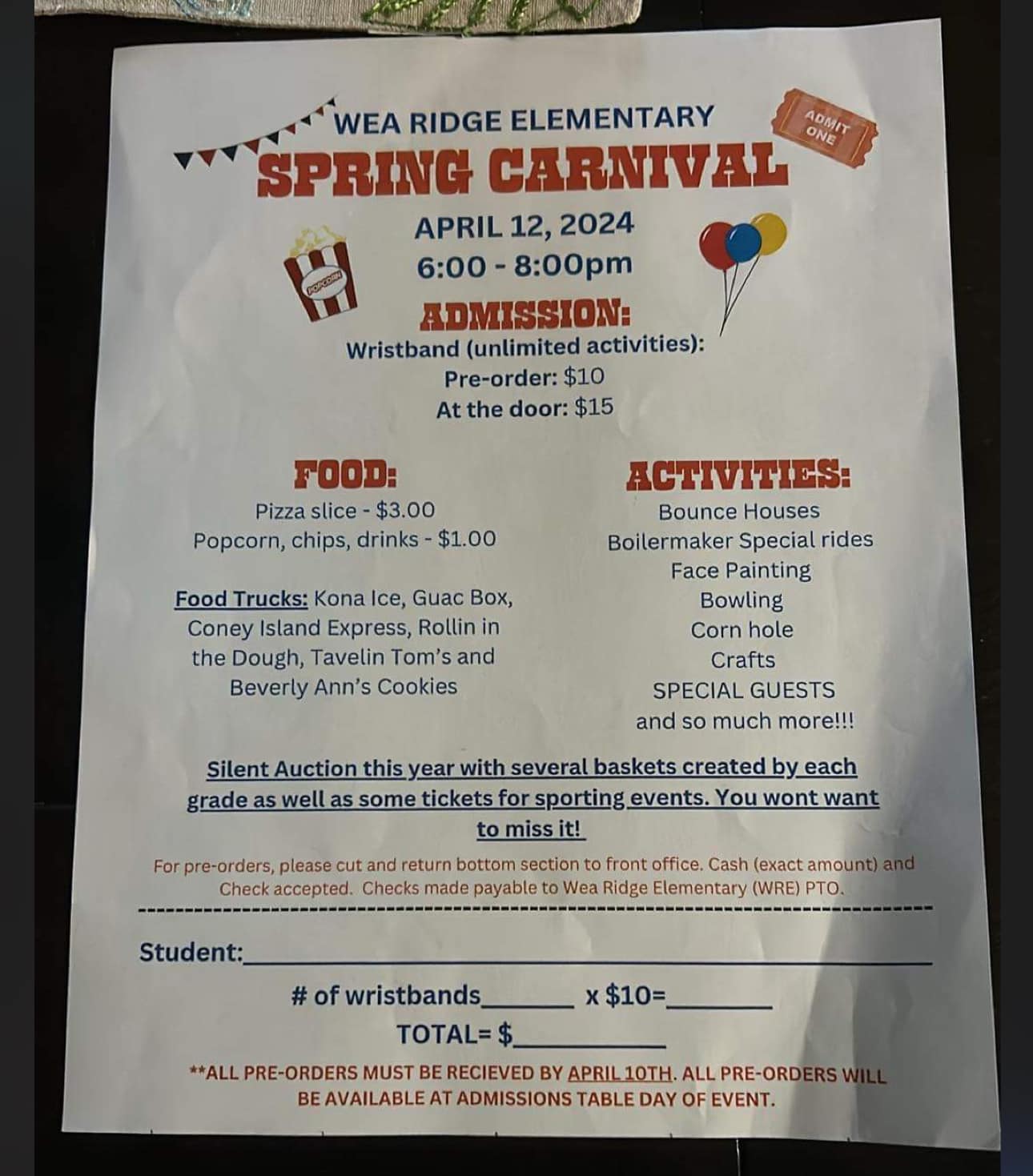 Wea Ridge Elementary PTO