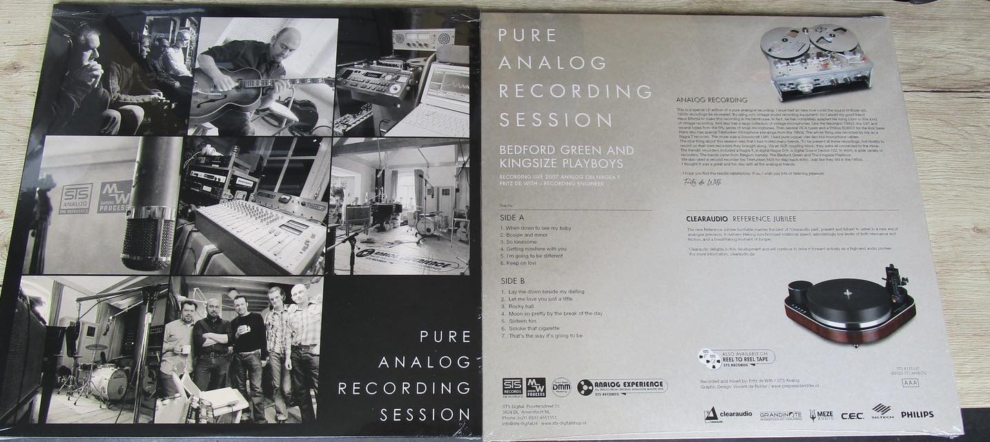 New LP Record Out: BEDFORD GREEN AND THE KINGSIZE PLAYBOYS - PURE 
