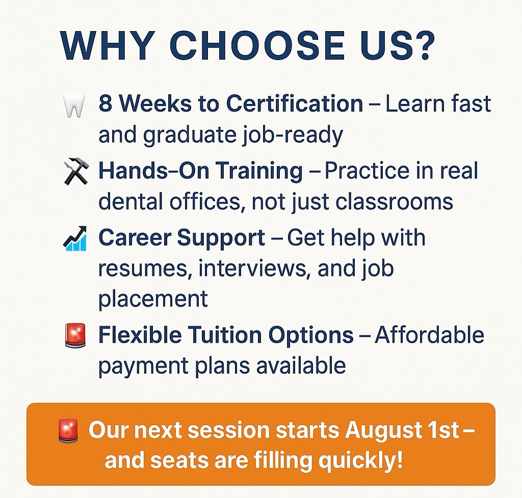 Smile Smart Dental Assisting School | Bradenton FL