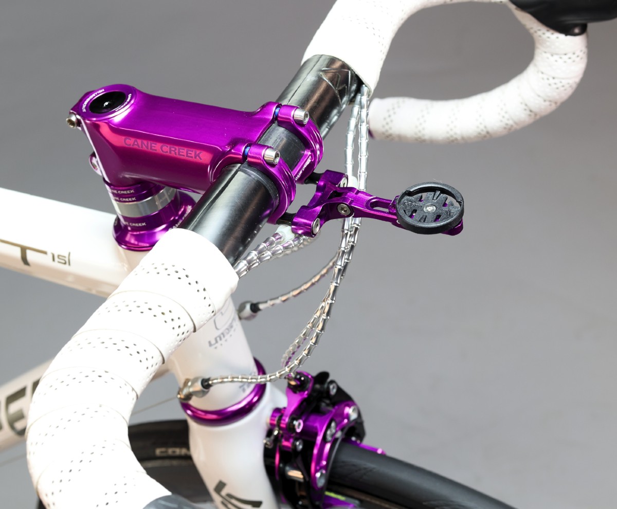 Supporto Manubrio Bici ENLEE In Alluminio Per Computer Garmin, Wahoo, Bryton - 100mm, 26g