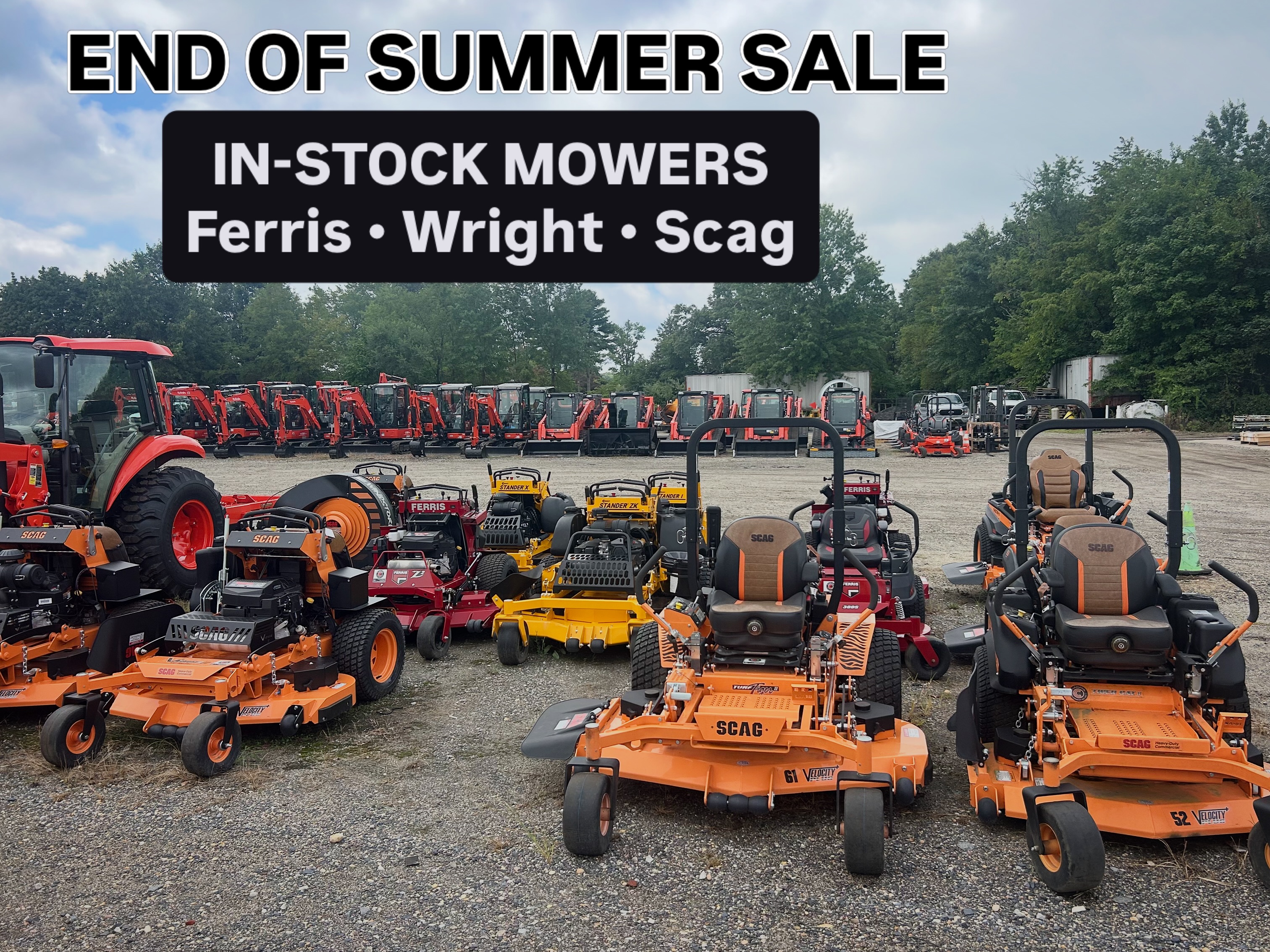 Cummins Equipment Co. Inc.'s end of summer sale on Ferris, Wright
