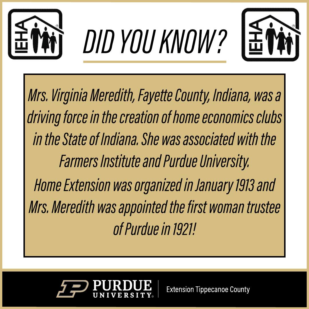 Indiana Extension Homemakers Association (Official Group)