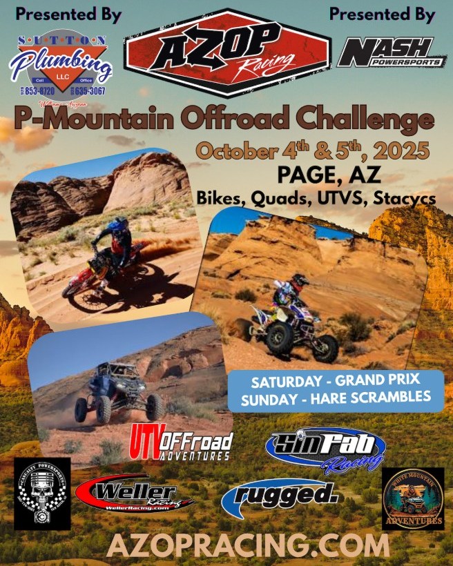 City - AZOP Racing P-Mountain Off-Road Challenge is returning to Page ...