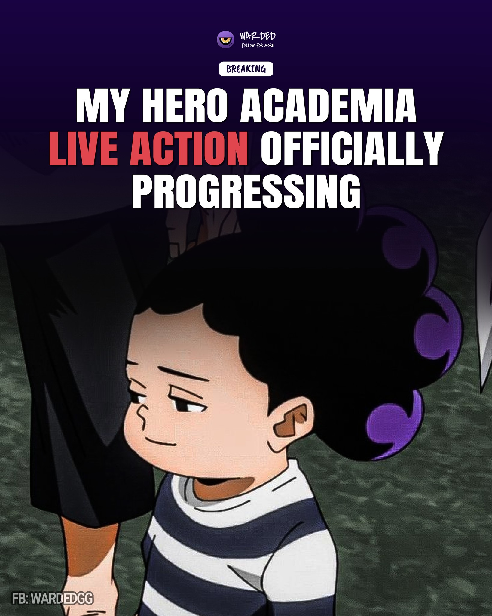 Warded - 🚨BREAKING‼️ My Hero Academia and Netflix is moving forward ...