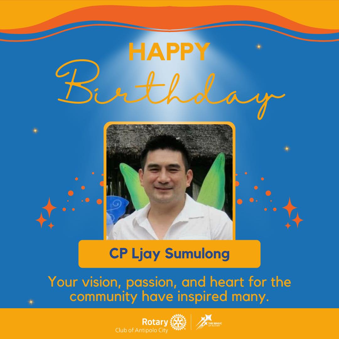 🎊 Happy Birthday, Charter... - Rotary Club of Antipolo City | Facebook