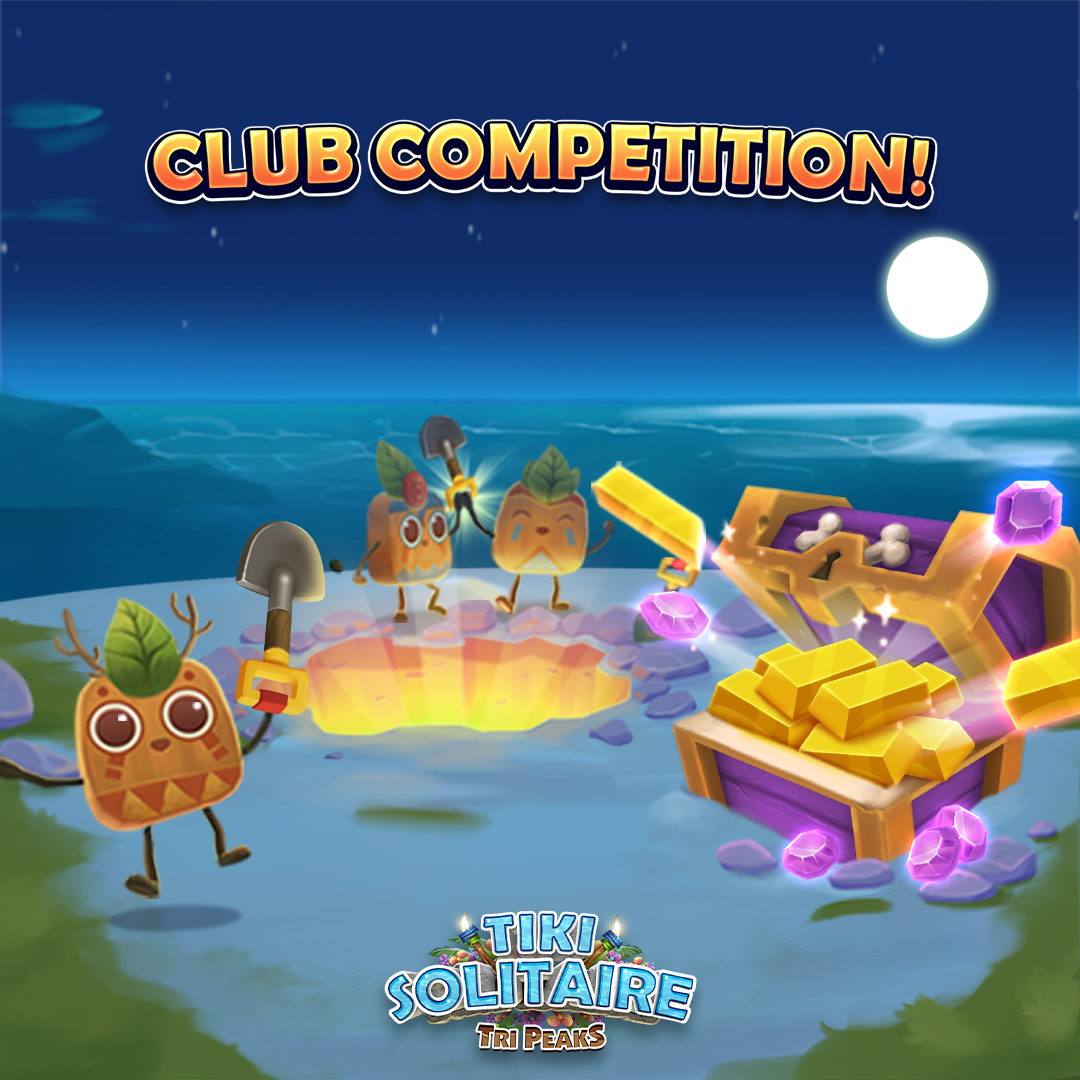 🏆The Club Competition Got an... - Tiki Solitaire TriPeaks | Facebook