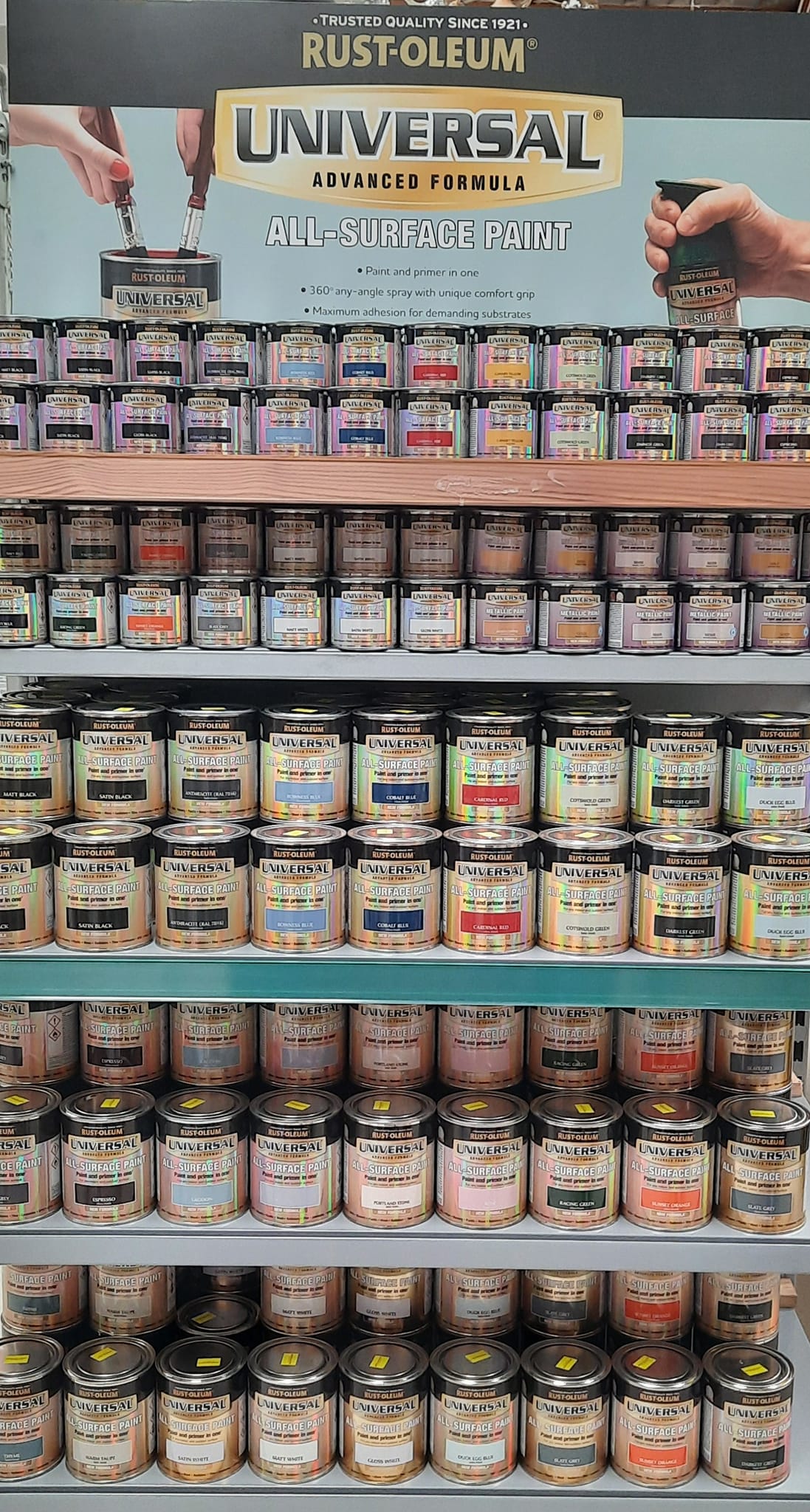 Merricks - Rustoleum Universal All-Surface Paint is an advanced brush ...
