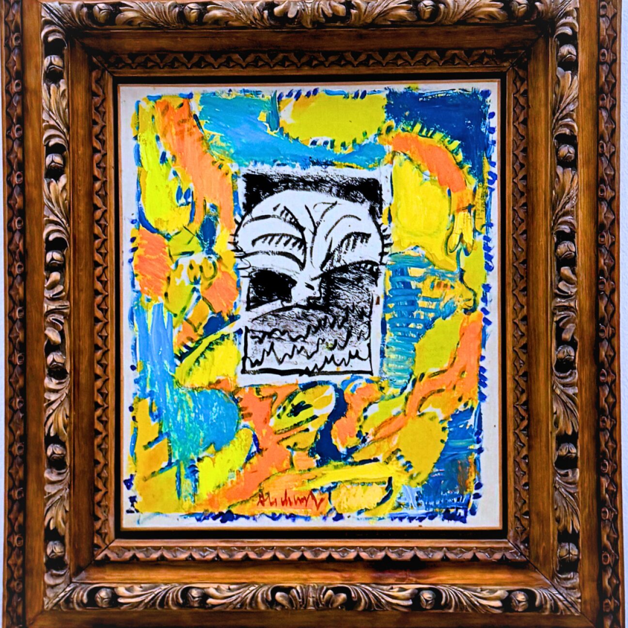 Pierre Alechinsky - Encres sur cartes de navigation and peintures de l'annee