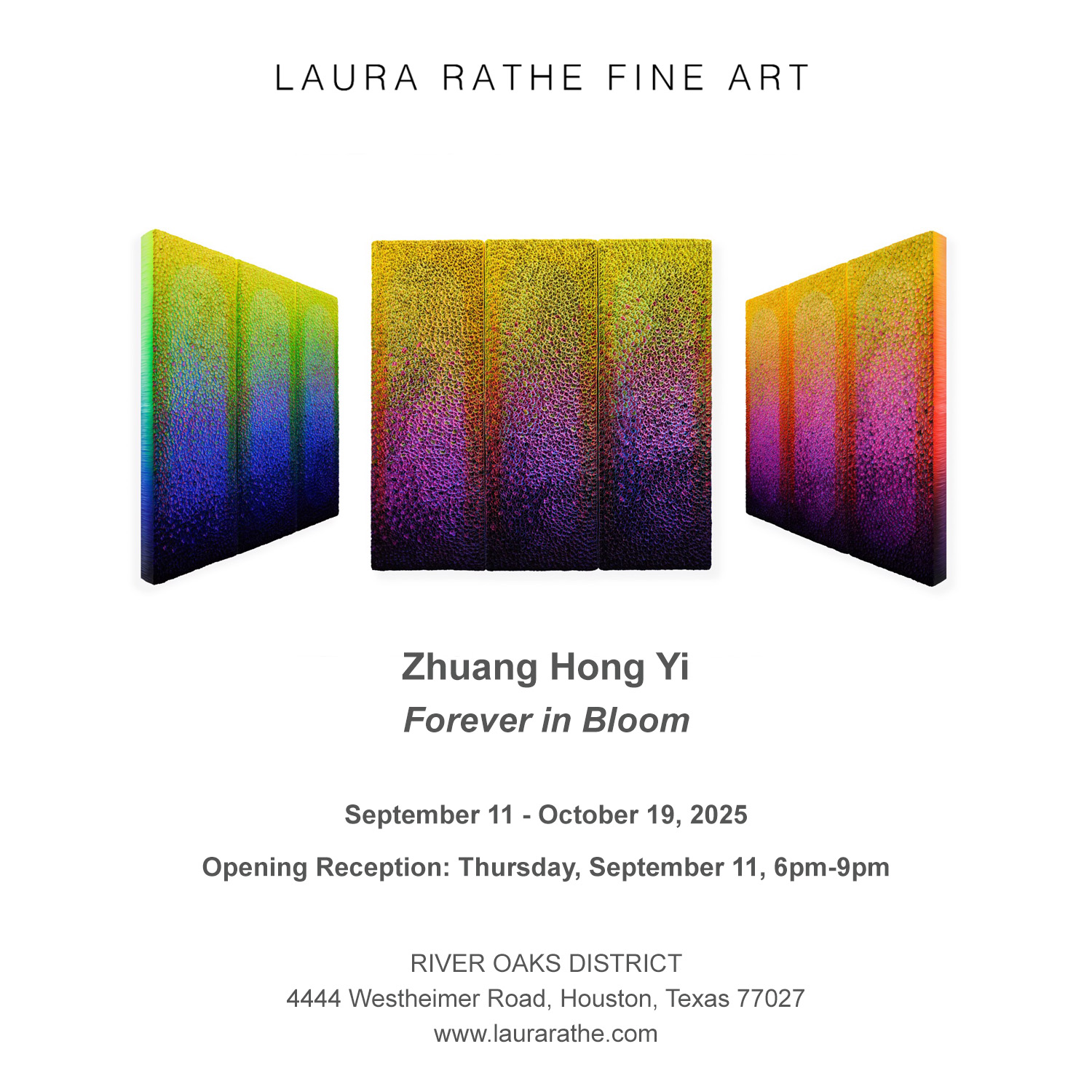 Houston - Laura Rathe Fine Art (LRFA) presents 