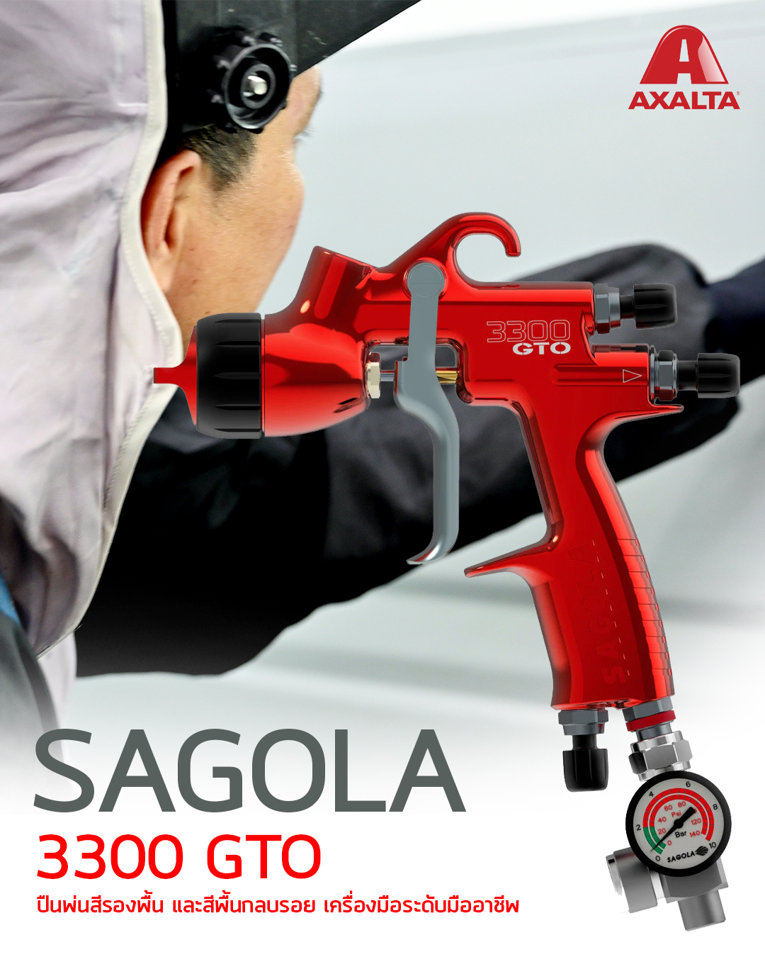 Axalta Coating Systems Thailand - Sagola 3300 GTO วิวัฒนาการขั้นสุด ...