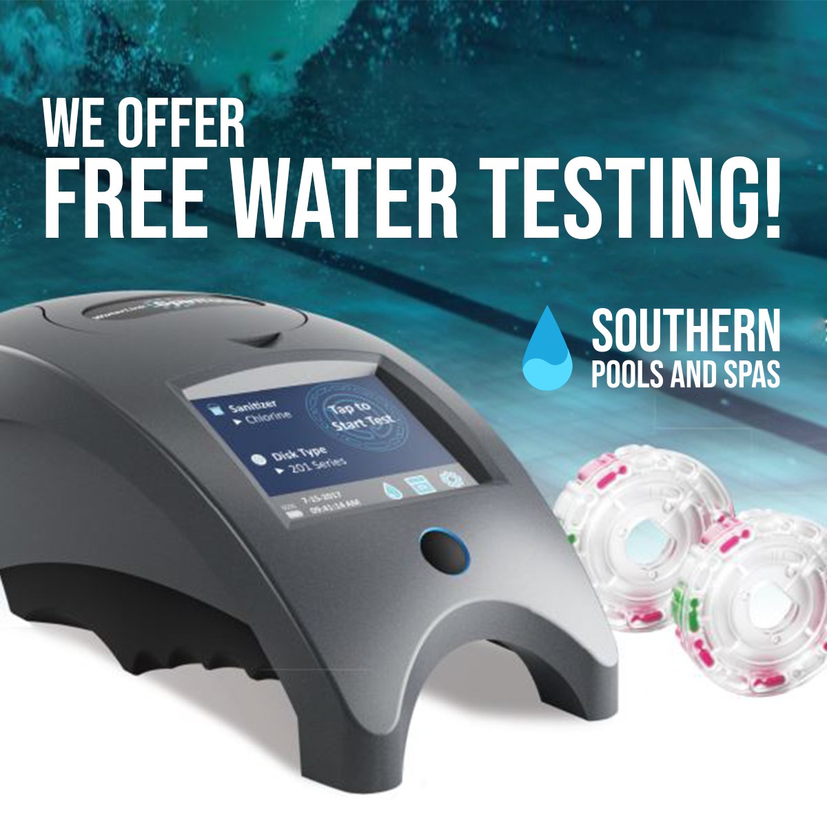 💧 Free Pool Water Testing at... - Southern Pools And Spas | Facebook